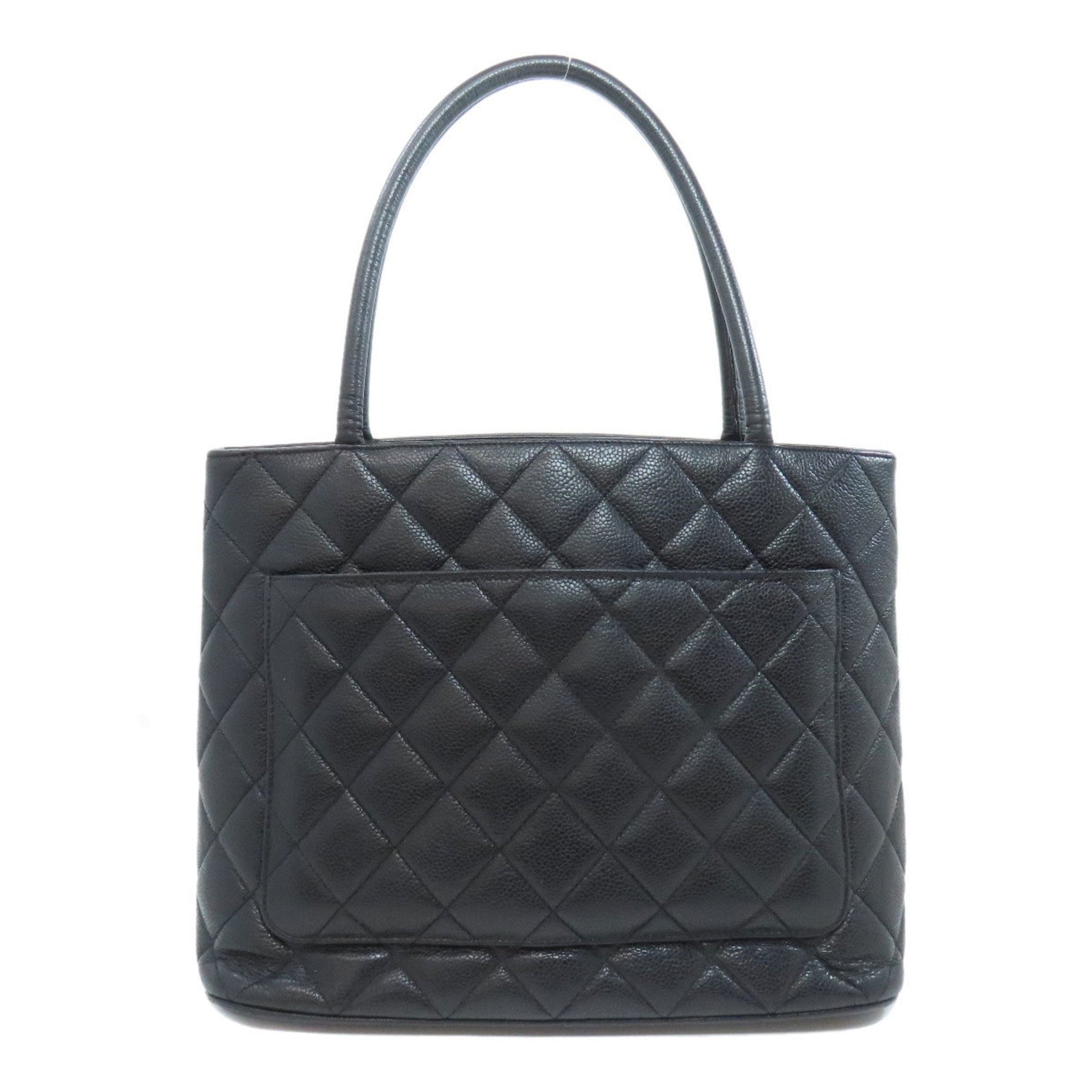CHANEL Reprint Tote Bag Grained Calfskin
