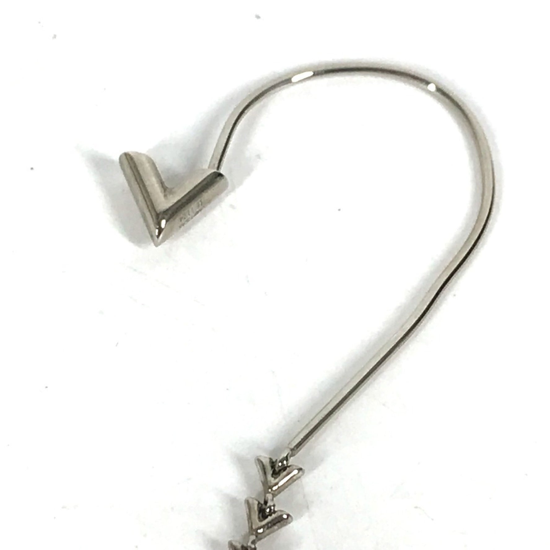 Louis Vuitton Petit Essentiel V Earrings, Rhinestone and Metal