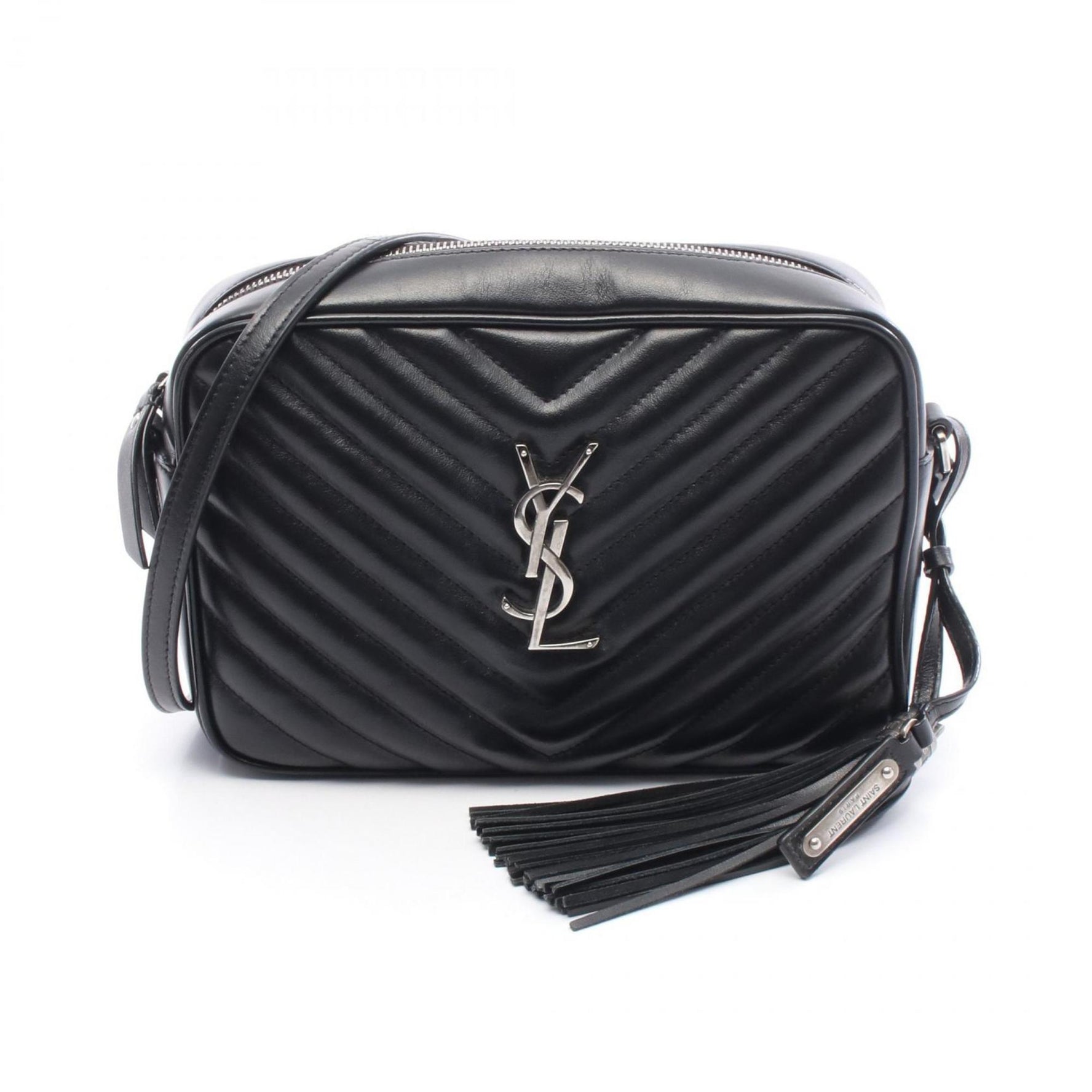 Yves Saint Laurent Saint Laurent Paris LOU Monogram Shoulder Bag, Leather