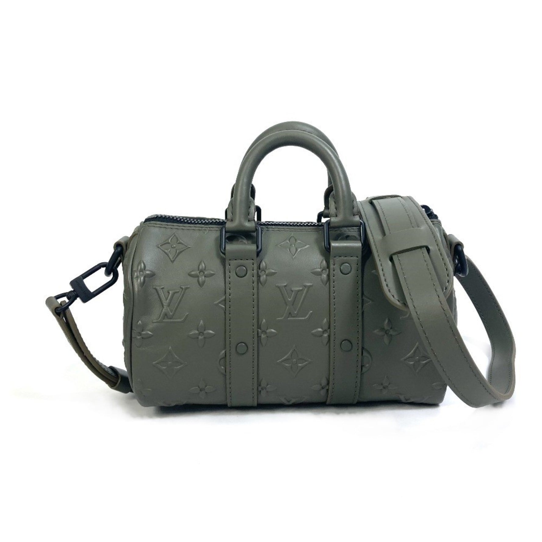 Louis Vuitton Monogram Seal Keepall XS Shoulder/Handbag Leather Like New