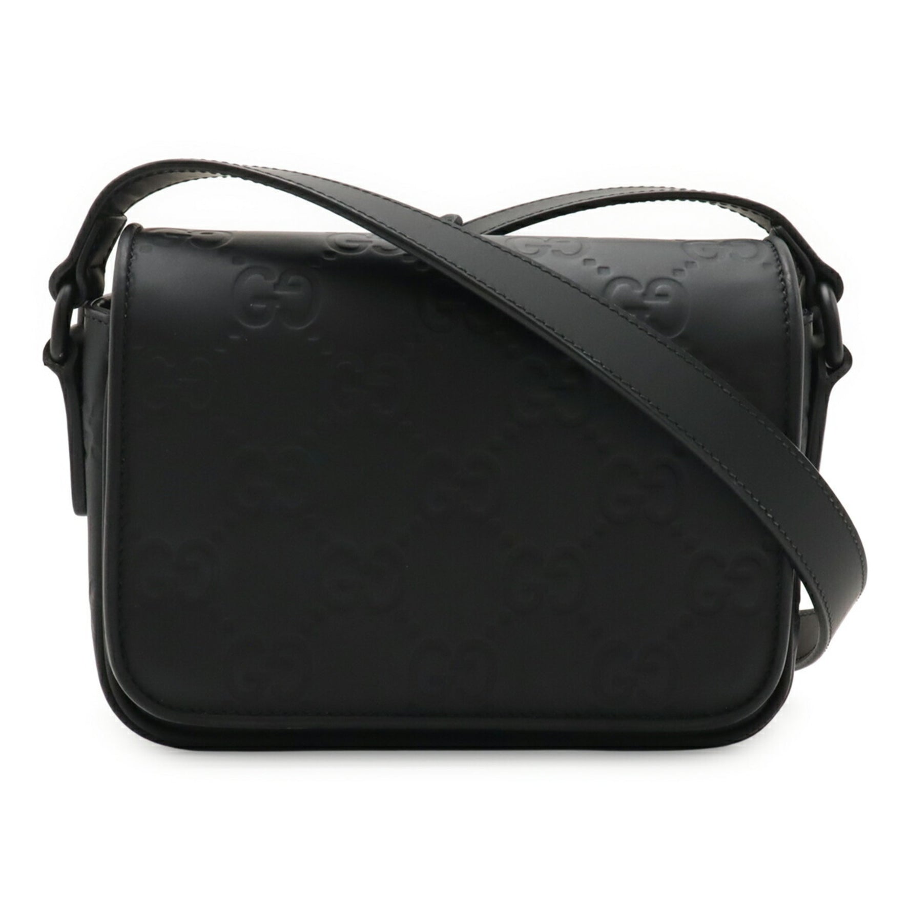 GUCCI GG Rubber Effect Super Shoulder Bag