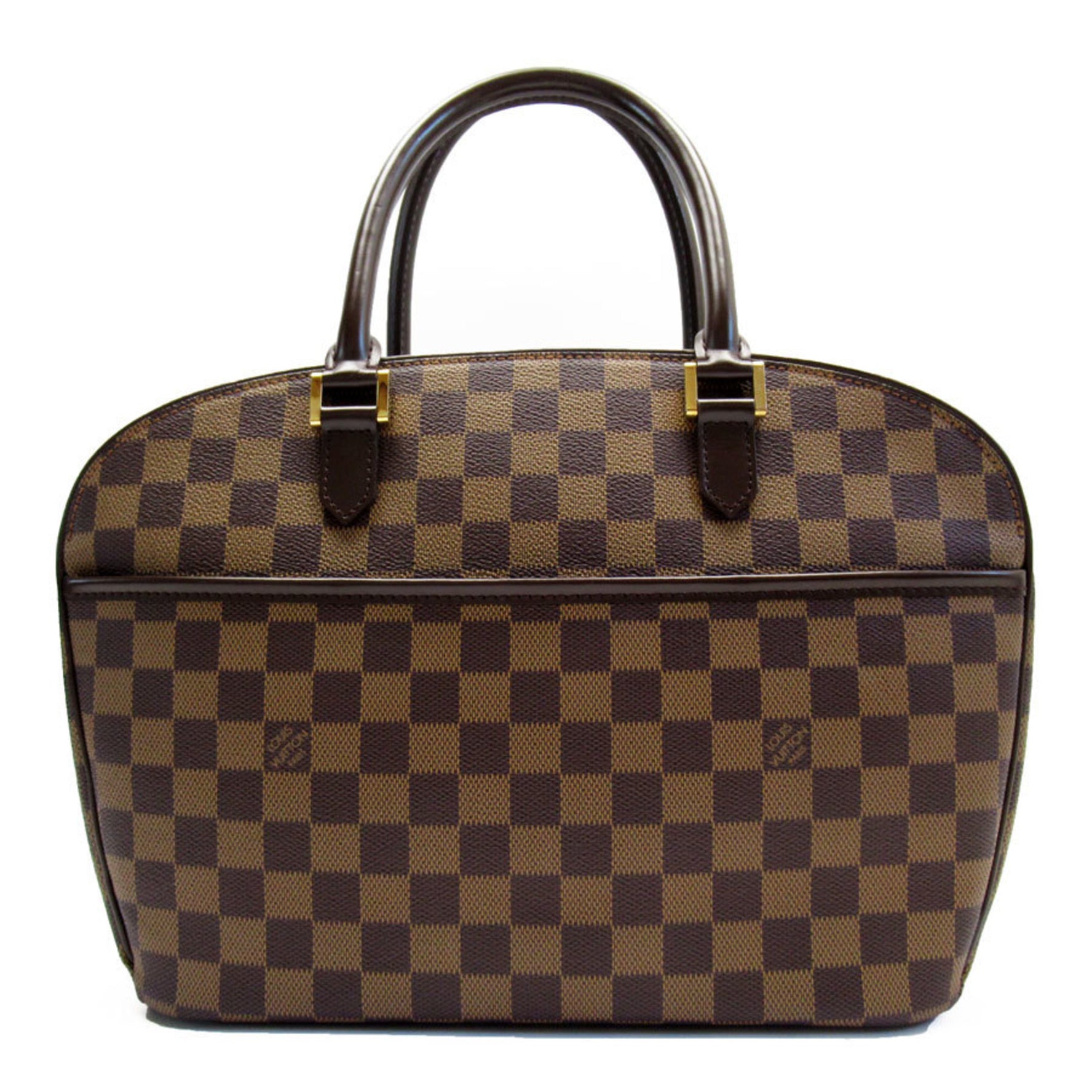 Louis Vuitton LOUIS VUITTON Handbag Damier Truth Makeup Canvas Brown Men's