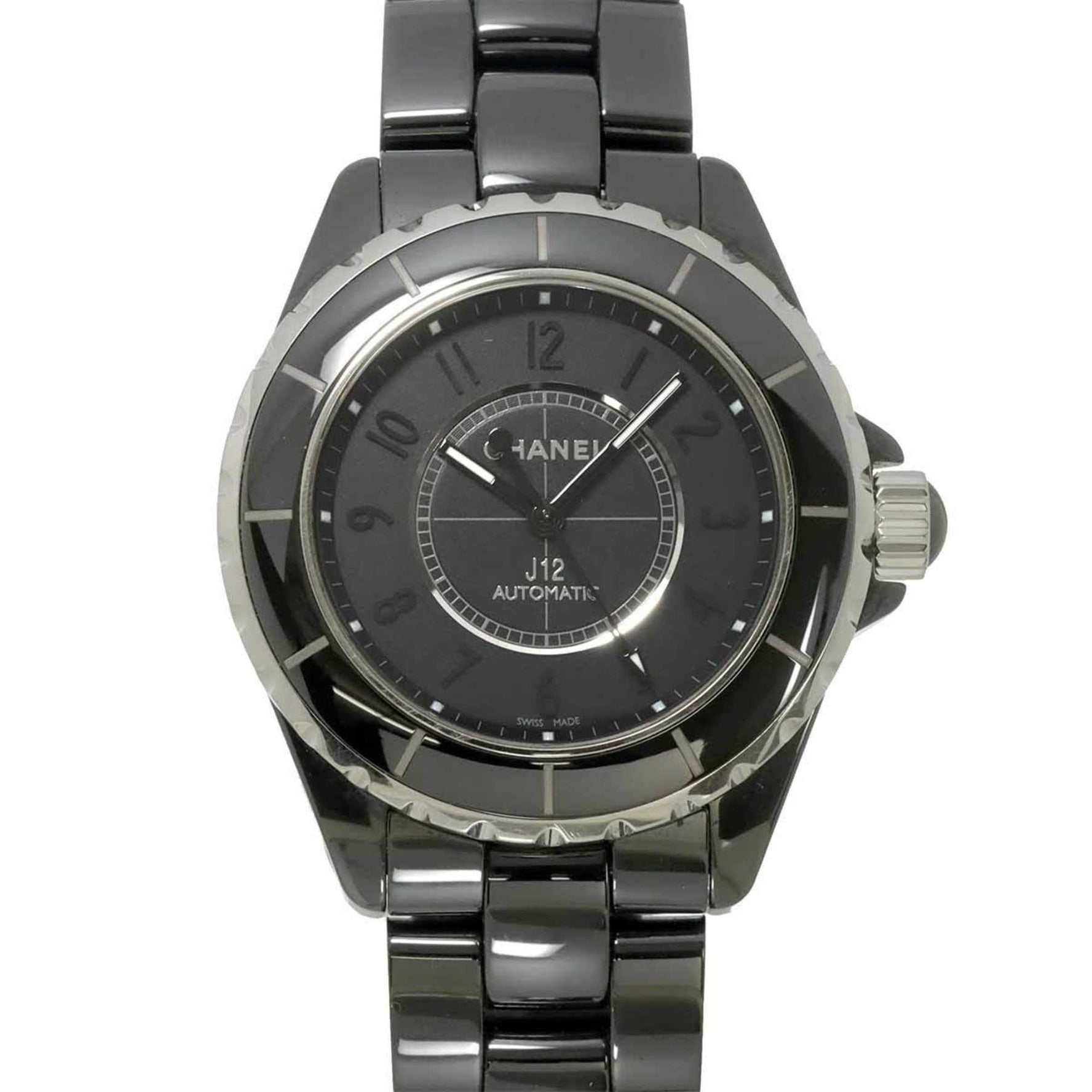 Chanel Intense Black Ceramic Automatic Watch