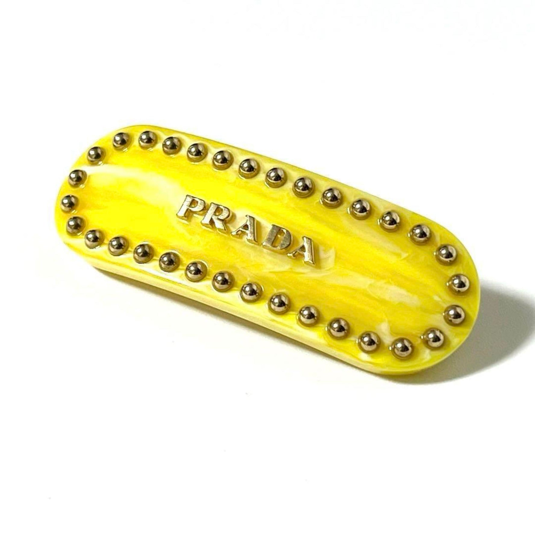 PRADA Barrette Plex Hair Clip Hairpin