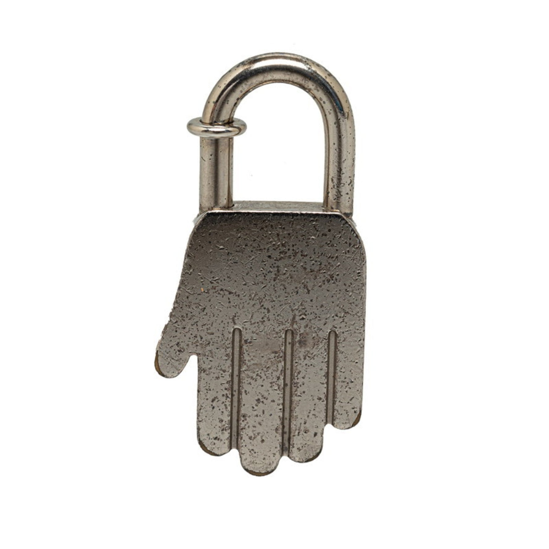 Hermes 2002 Limited Edition Hand Cadena Padlock Metal Ladies