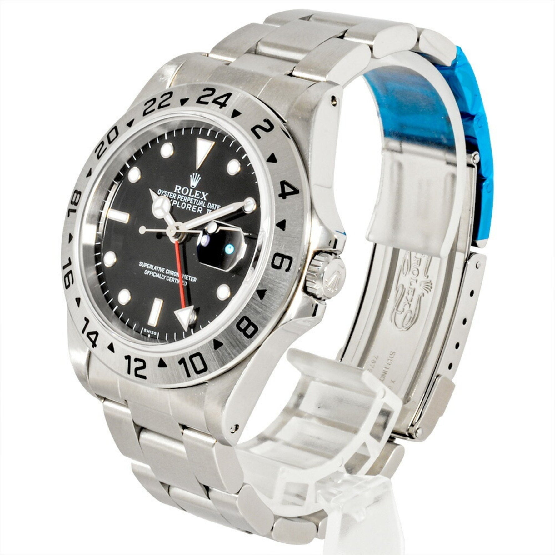 Rolex Explorer II A-series Automatic Watch Black Dial