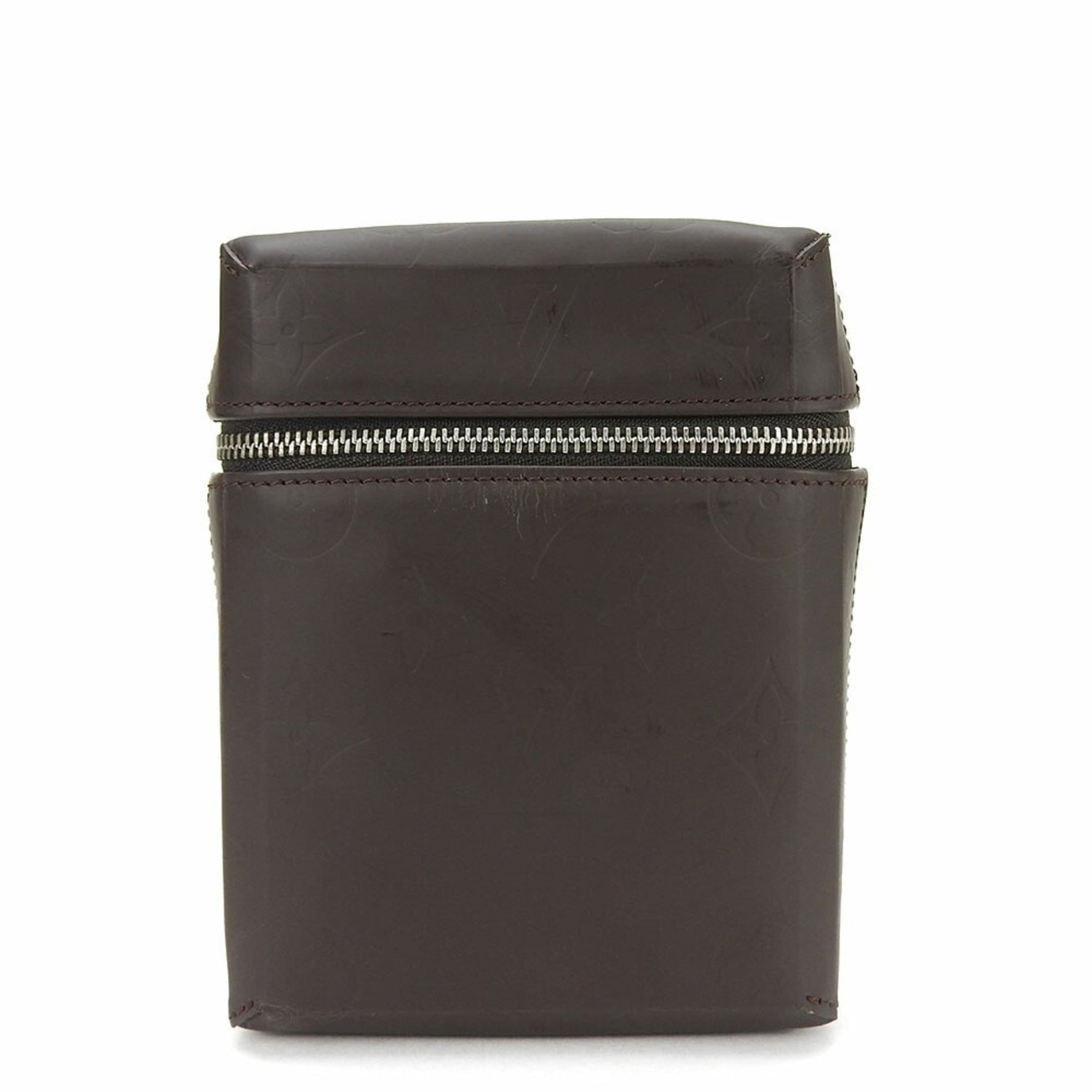 Louis Vuitton Pouch Pochette Ray Monogram Glace Cafe Brown Leather leather