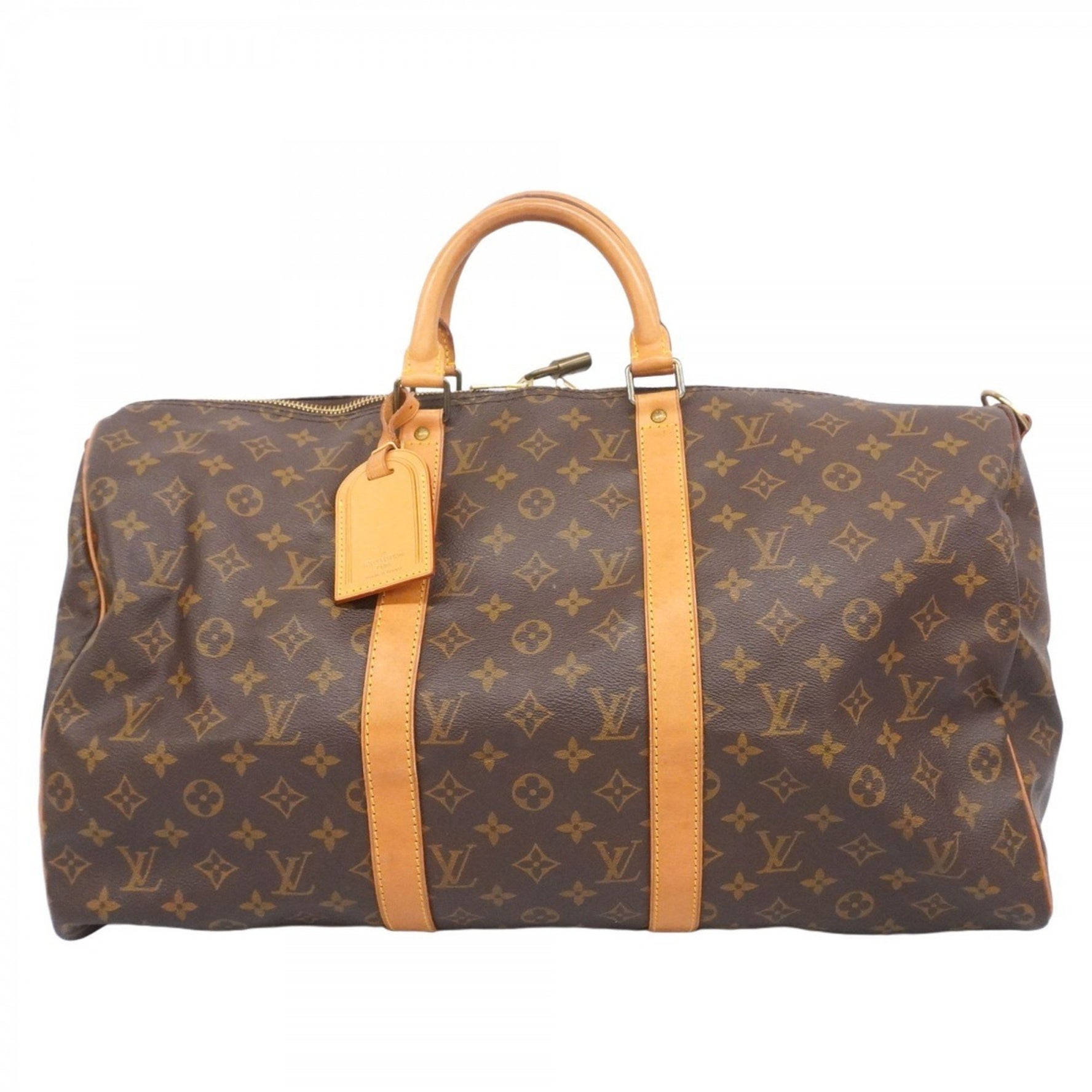 Louis Vuitton Monogram Keepall Bandouliere 50 Boston Bag Men's and
