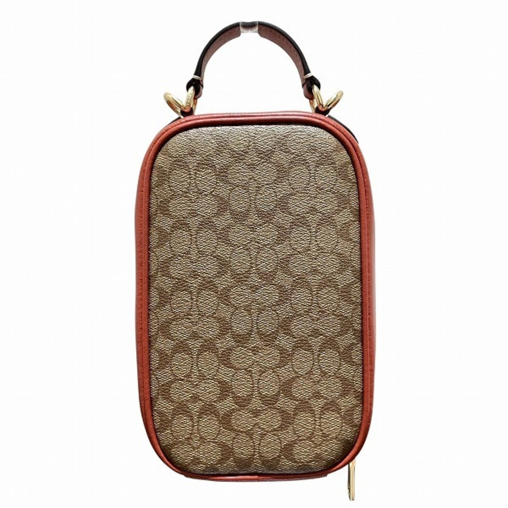 Coach Signature Eva Fawn Crossbody Bag Shoulder Handbag