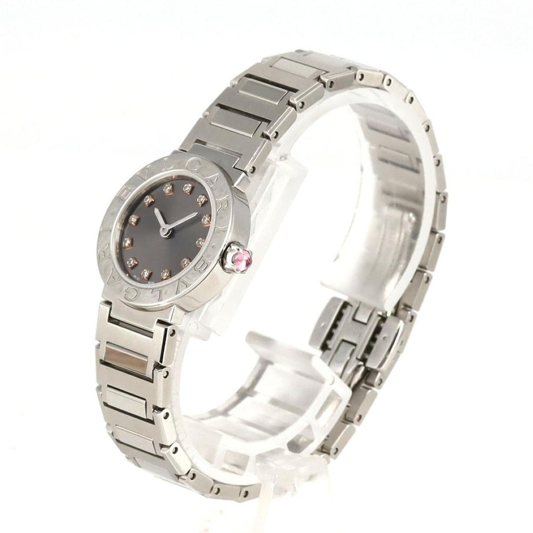 Bvlgari 12P BB23S SS Wristwatch Quartz