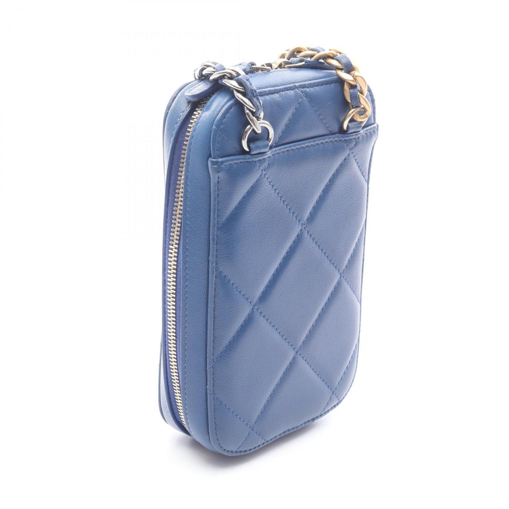 CHANEL Matelasse Shoulder Bag Leather