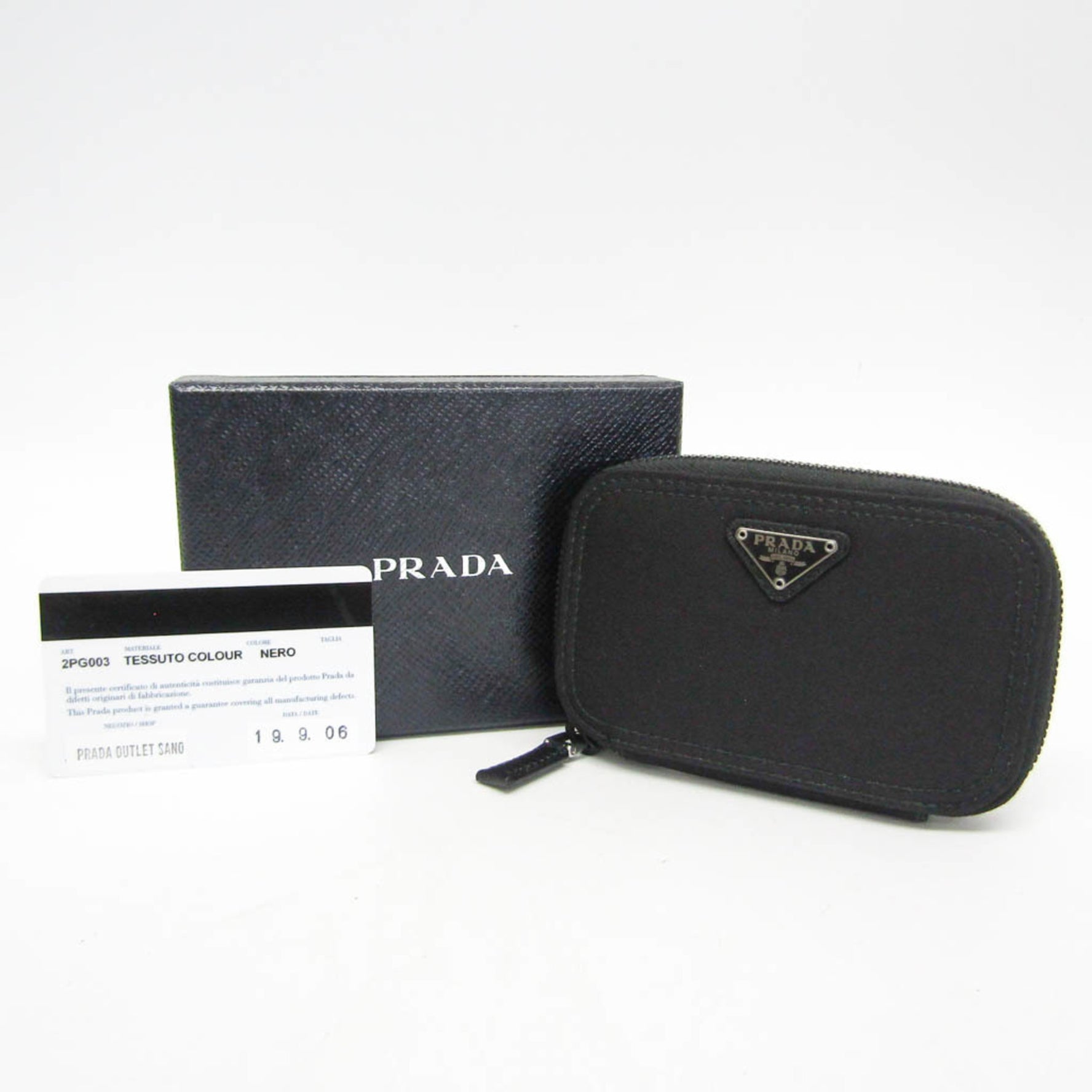 Prada Women,Men Nylon Key Case