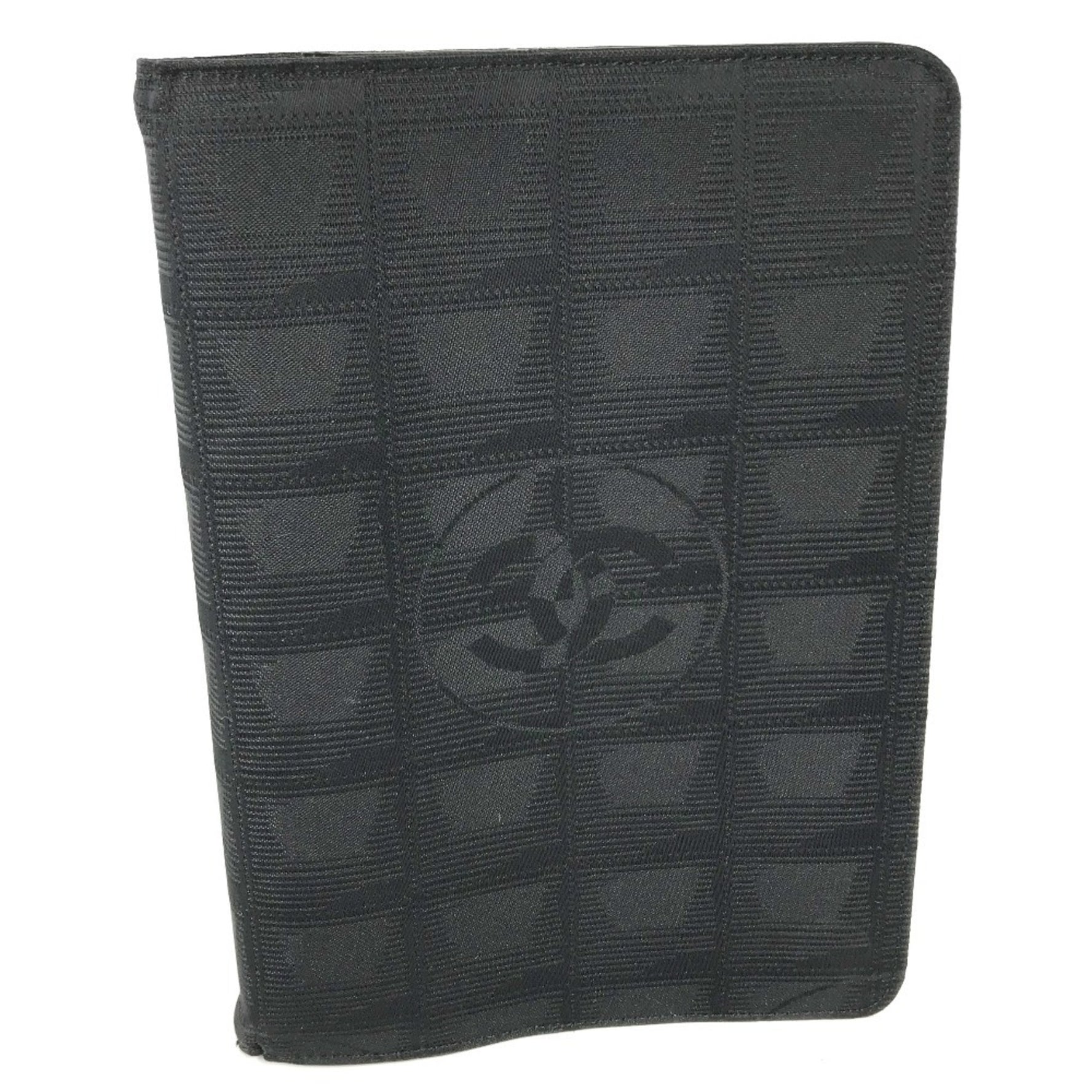 CHANEL New Travel Line Stationery Notebook Cover Nylon
