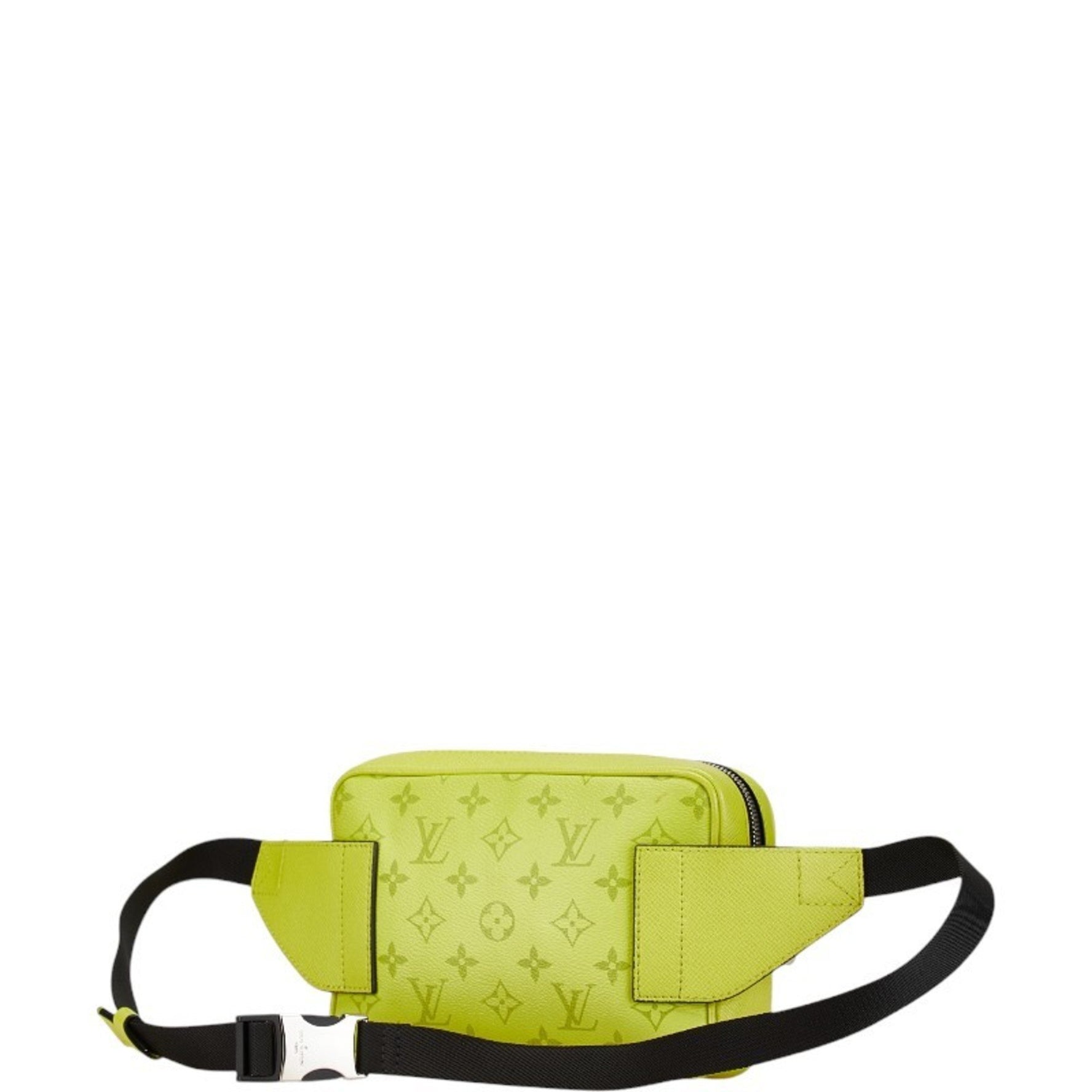 Louis Vuitton Monogram Taiga Rama Body Bag Waist Jaune Yellow PVC Leather