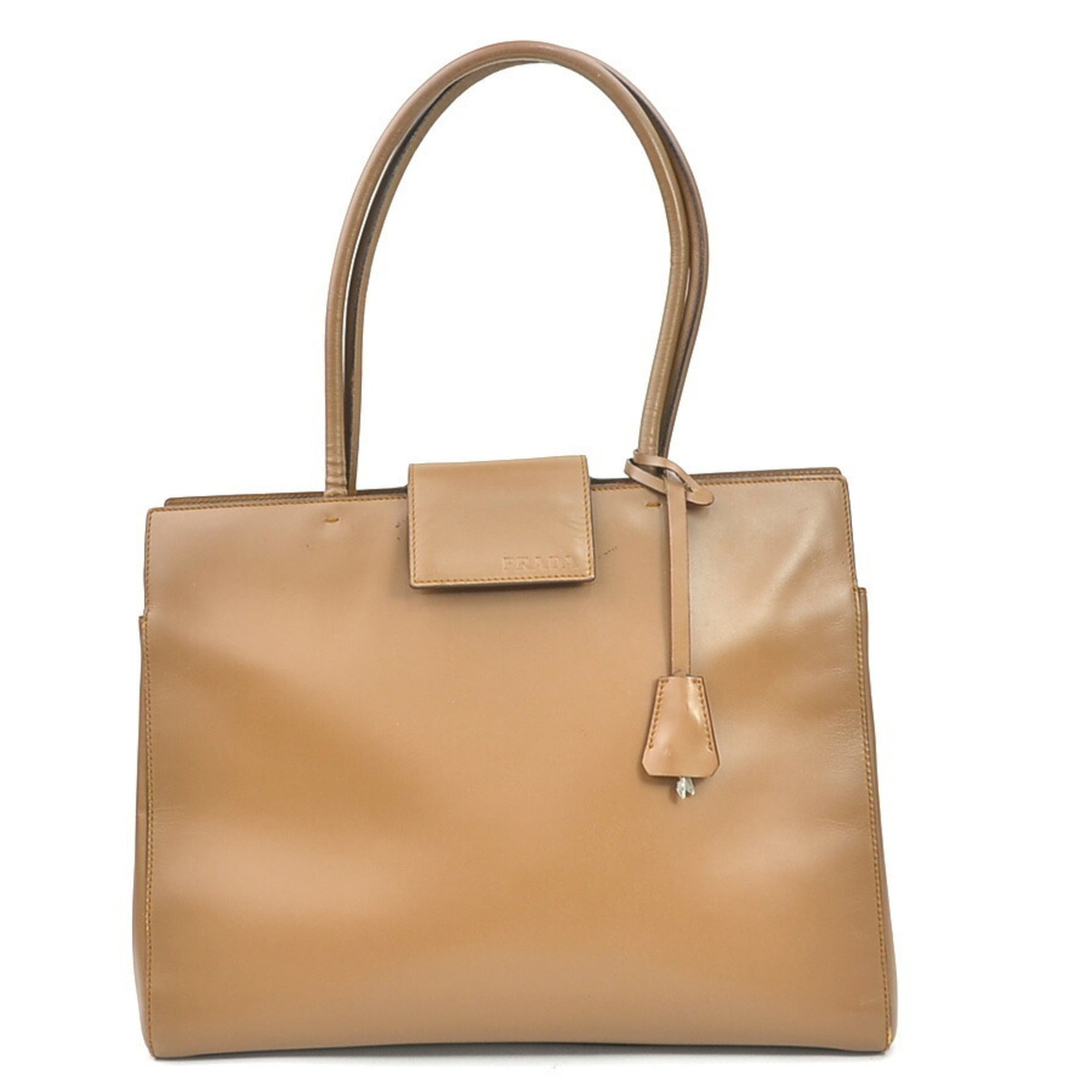 Prada handbag, leather