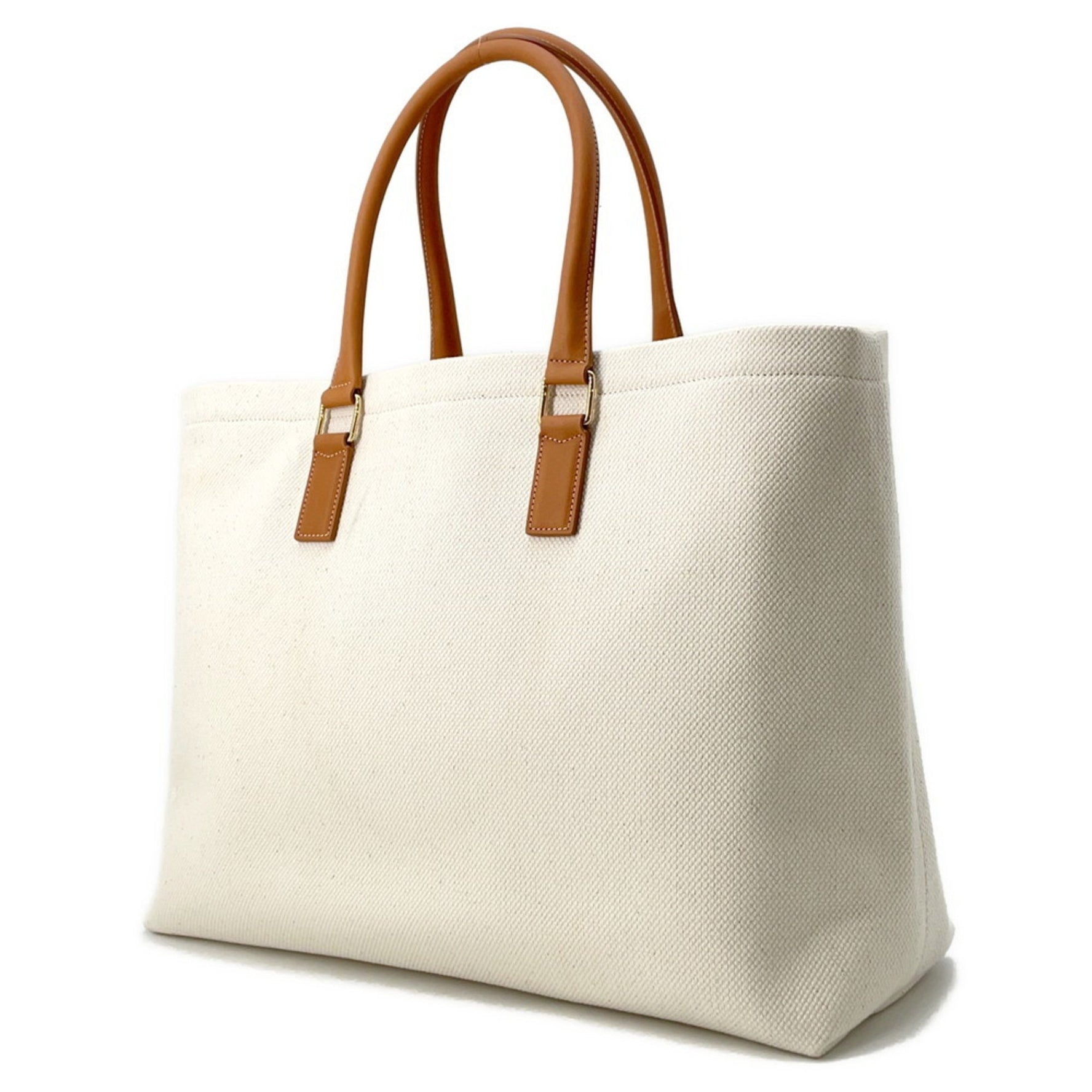 Celine Tote Bag Horizontal Cabas White