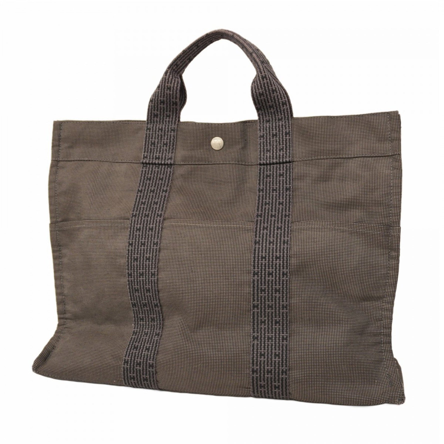 Hermes Hermès Air Line MM Tote Bag, Canvas, Men's/Women's