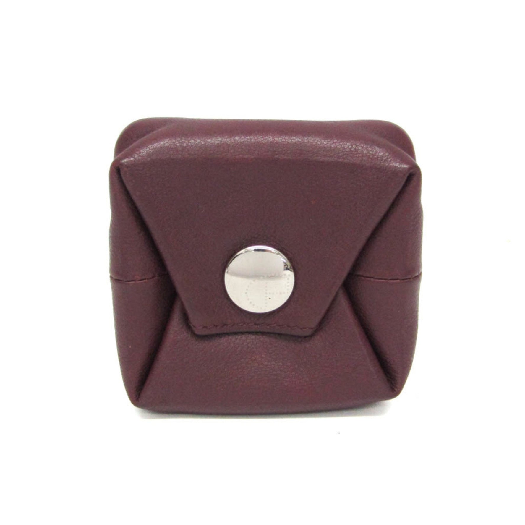 Hermes Bepop Women,Men Swift Leather Coin Purse/coin Case