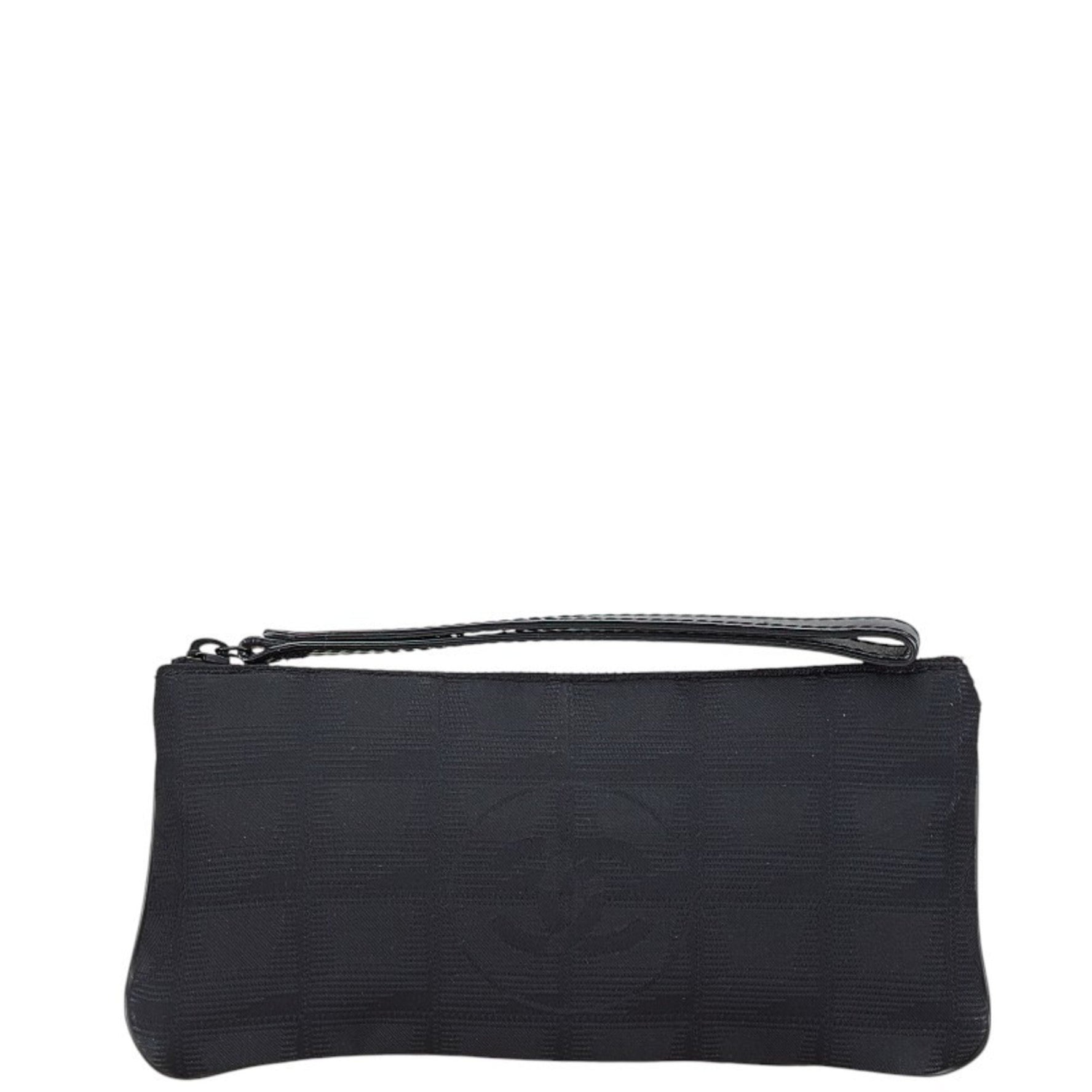 Chanel New Travel Line Pouch, Small Item Case, Nylon