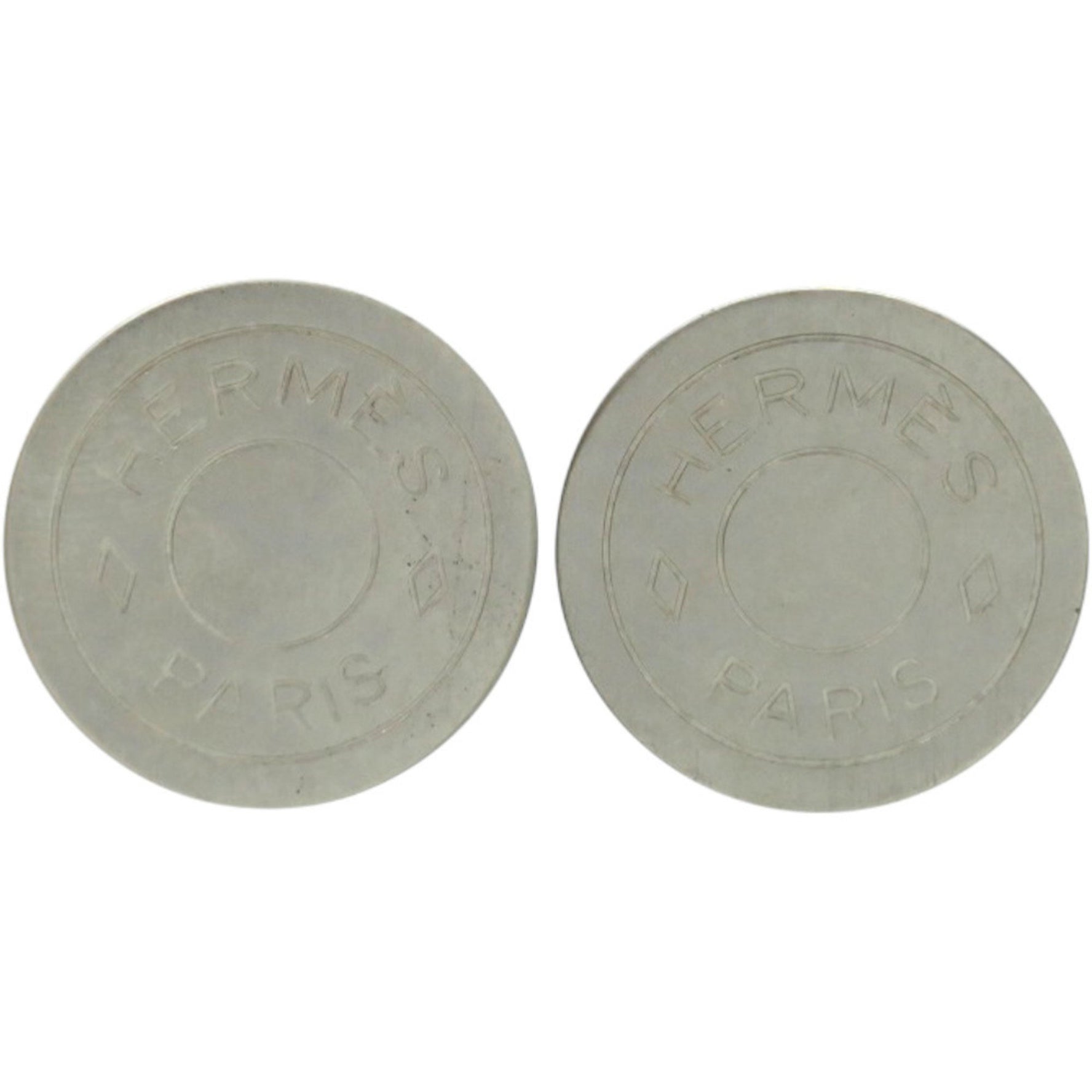 Hermes Serie Matte Metal Earrings 0109