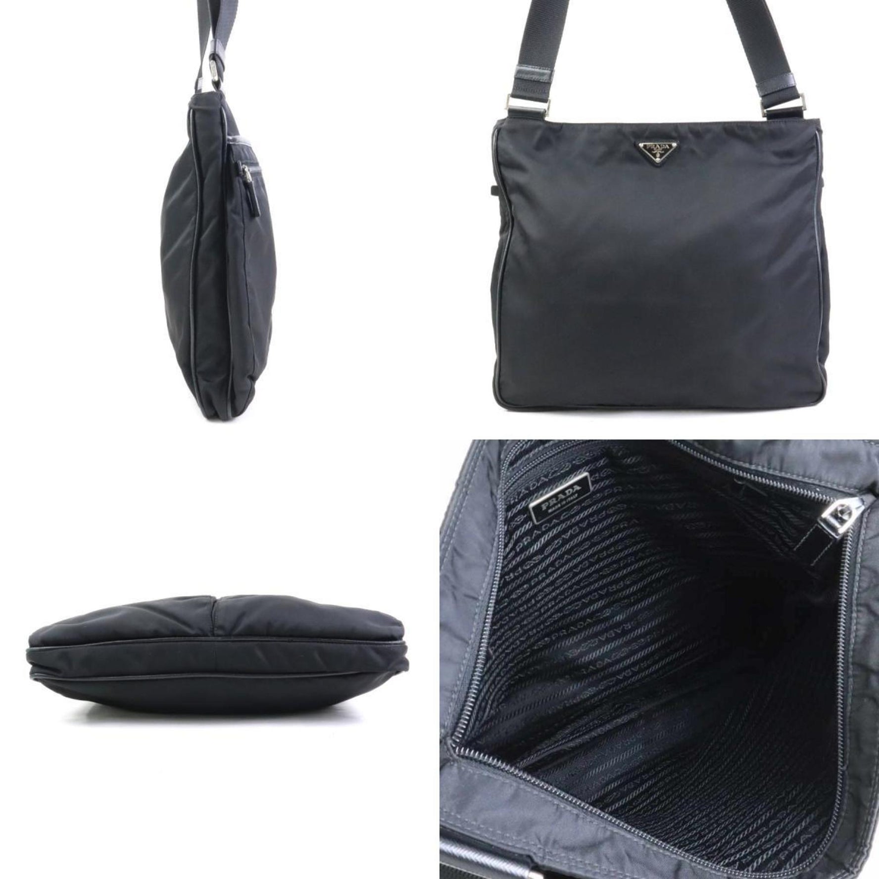 Prada Shoulder Bag Nylon Men's