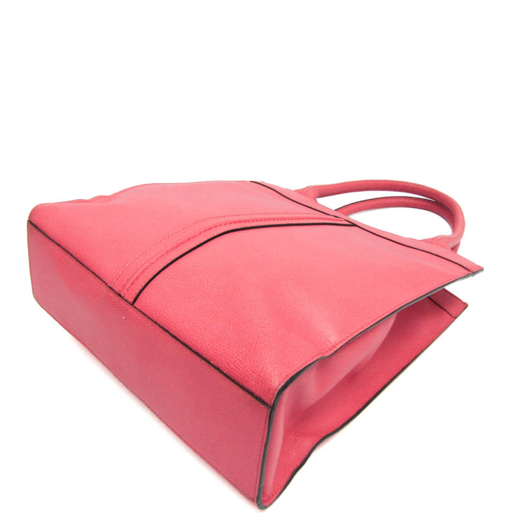Valextra Punch Women's Leather Tote Bag Pink