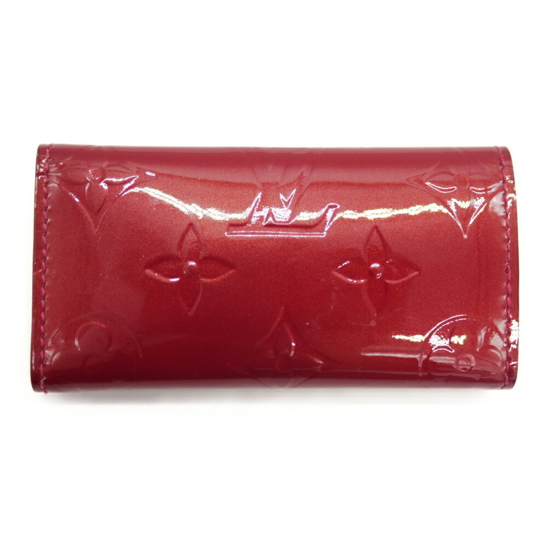 LOUIS VUITTON Vernis Multicle 4 Pomme d'Amour Key Case Keychain