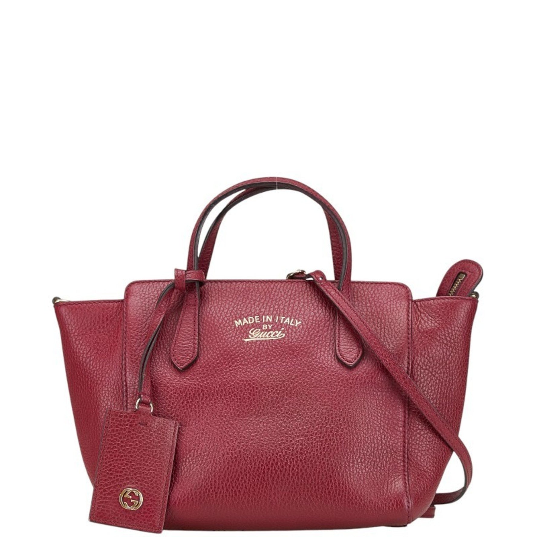 Gucci Swing Handbag Shoulder Bag Leather