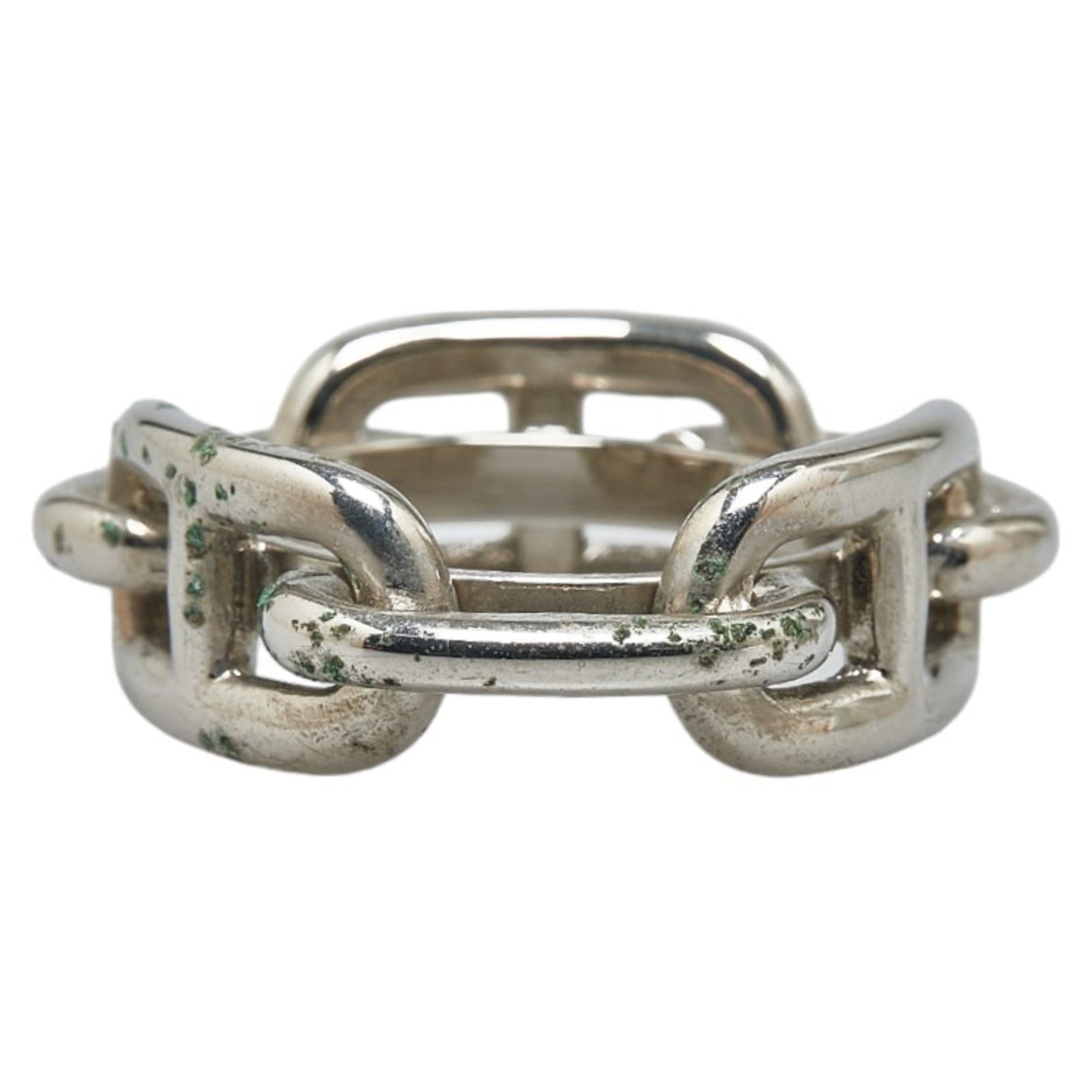 Hermes Chaine d'Ancre scarf ring metal