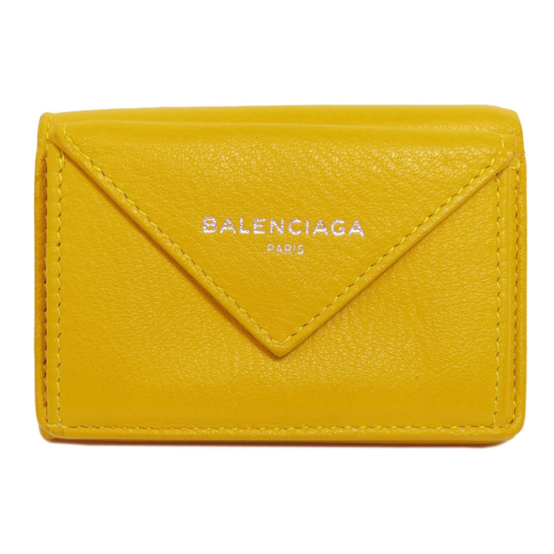 Balenciaga Paper Wallet Bi-fold Leather