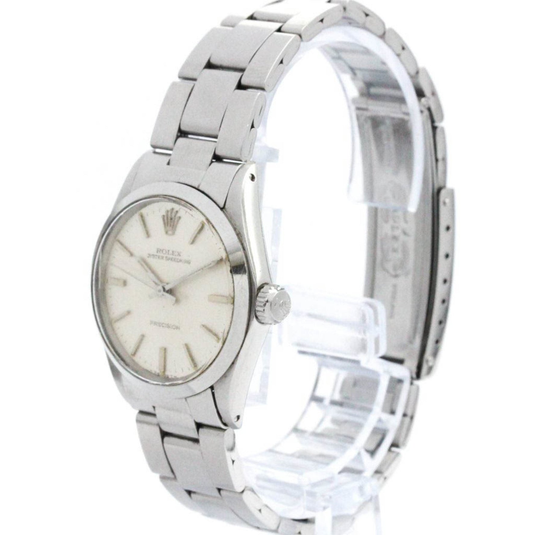 Vintage ROLEX Oyster Speed King 6430 Steel Hand-winding Watch