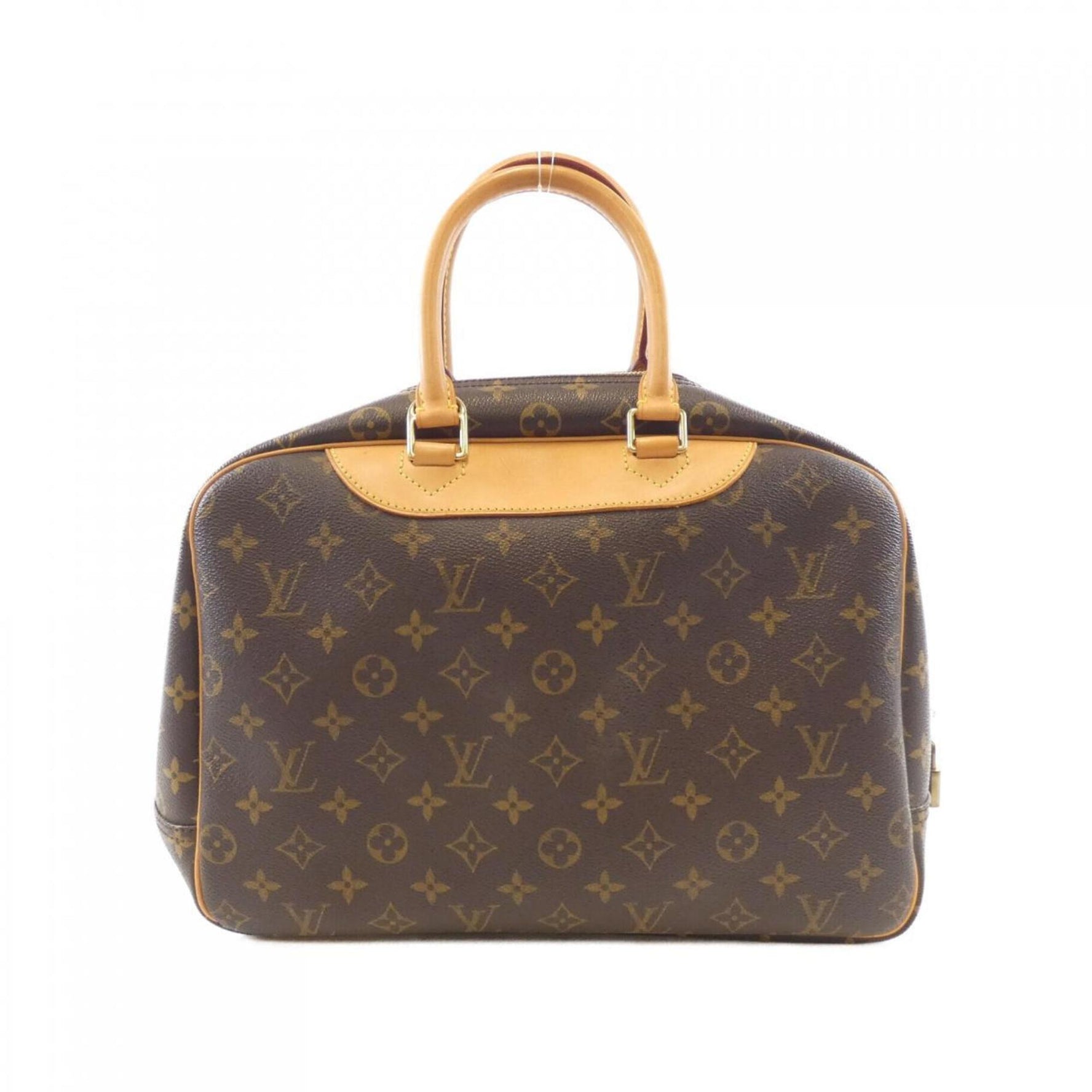 Louis Vuitton Monogram Bowling Vanity Handbag