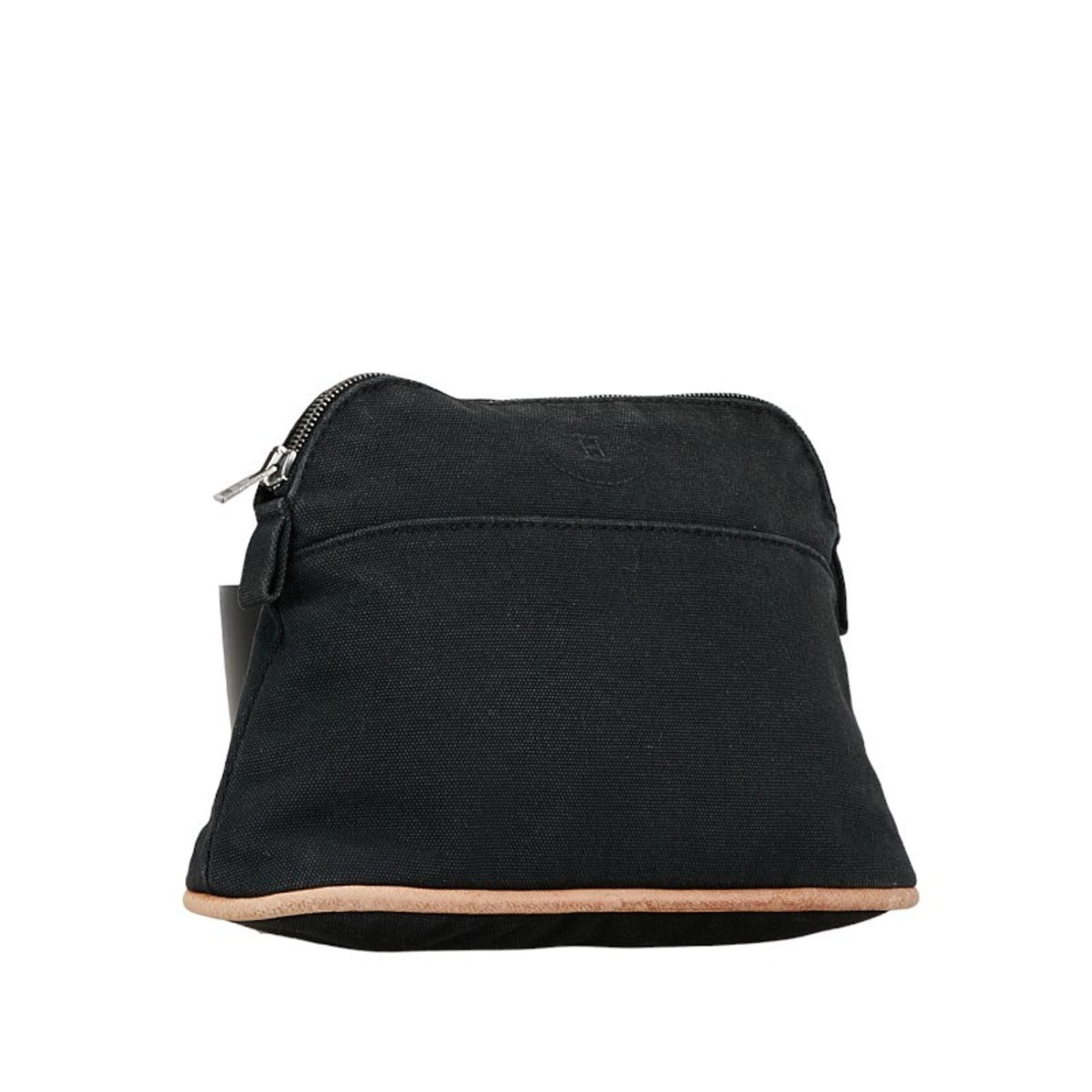 Hermes Bolide Pouch Canvas Leather