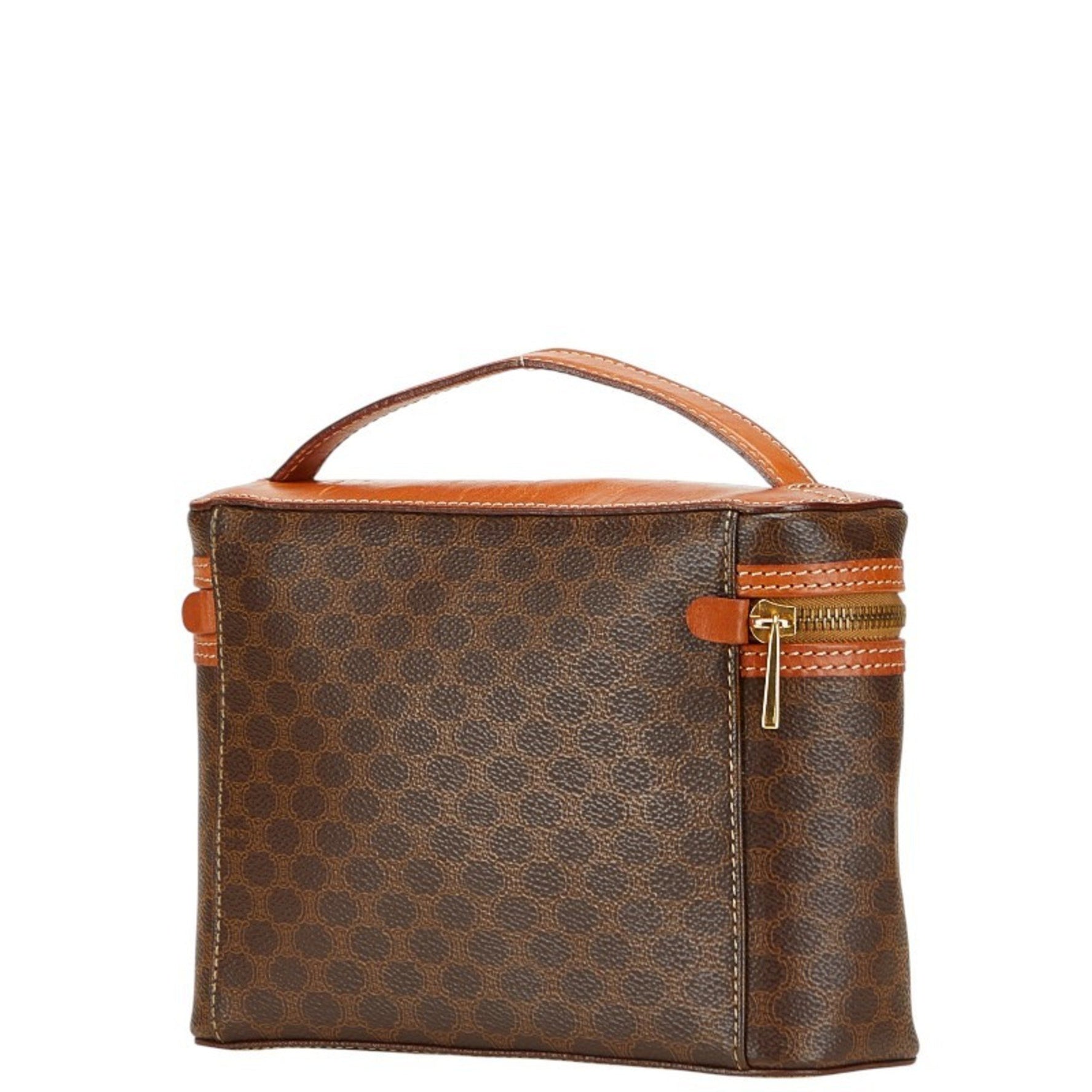 Celine Macadam Second Bag Handbag Leather
