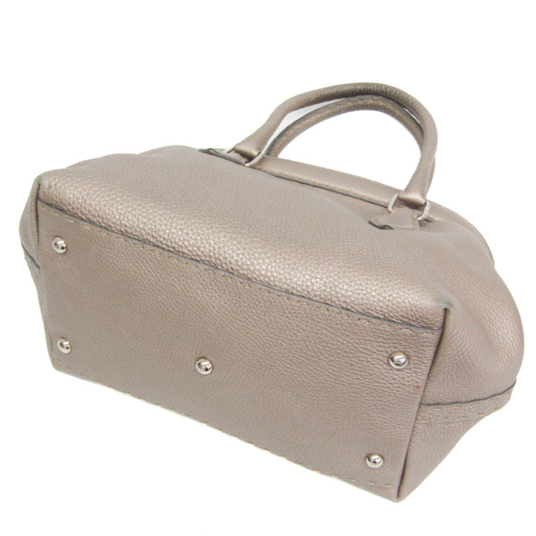Fendi Selleria Leather Handbag