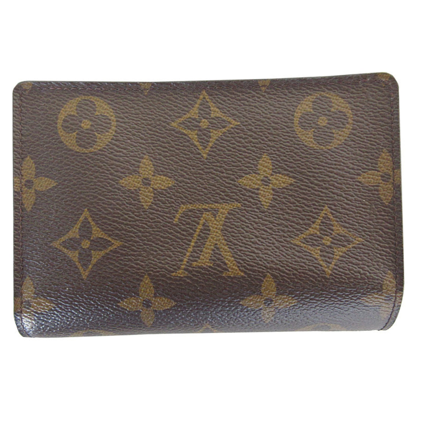 Louis Vuitton Bi-fold Wallet Portefeuille Juliet Monogram Canvas Gold