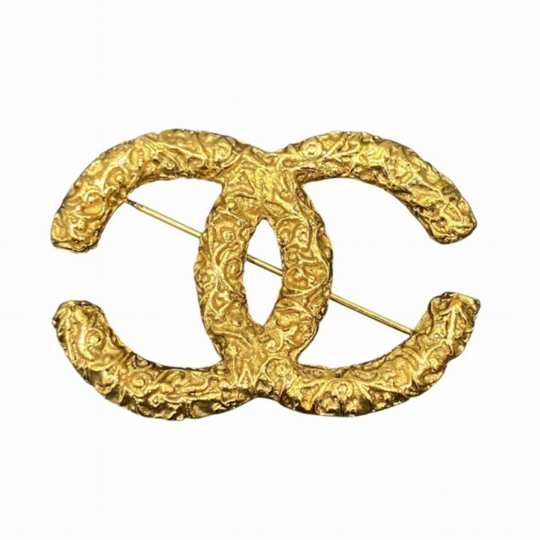 CHANEL Coco Mark Lava Accessory Brooch