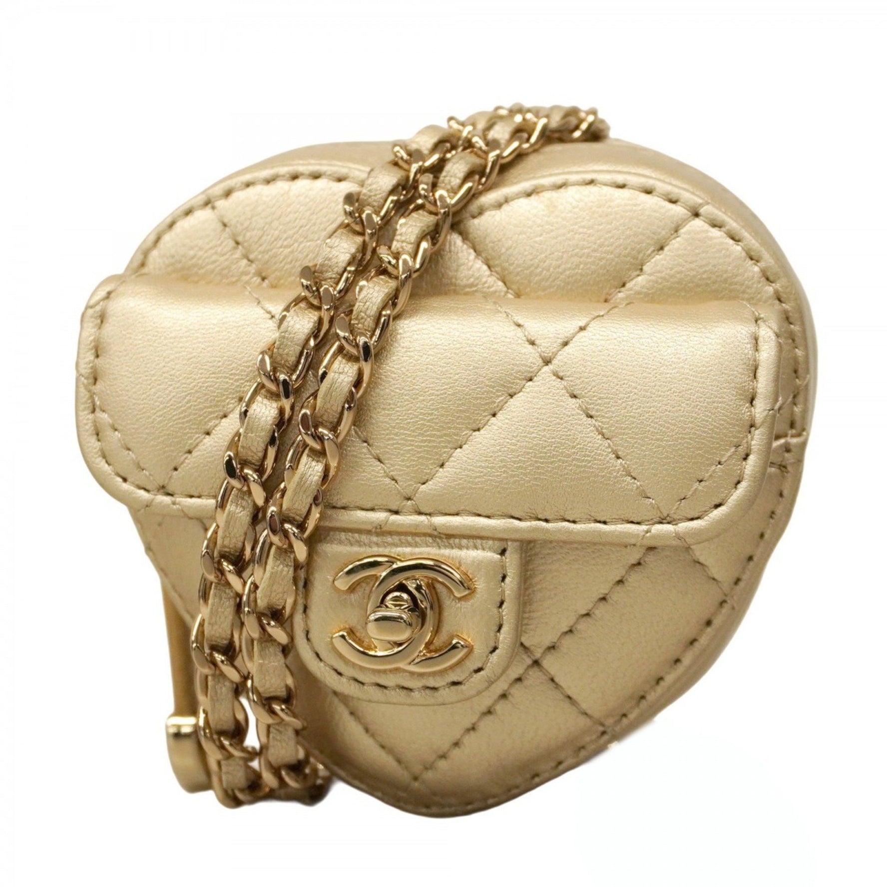 Chanel Matelasse Shoulder Bag with Chain Bag, Lambskin