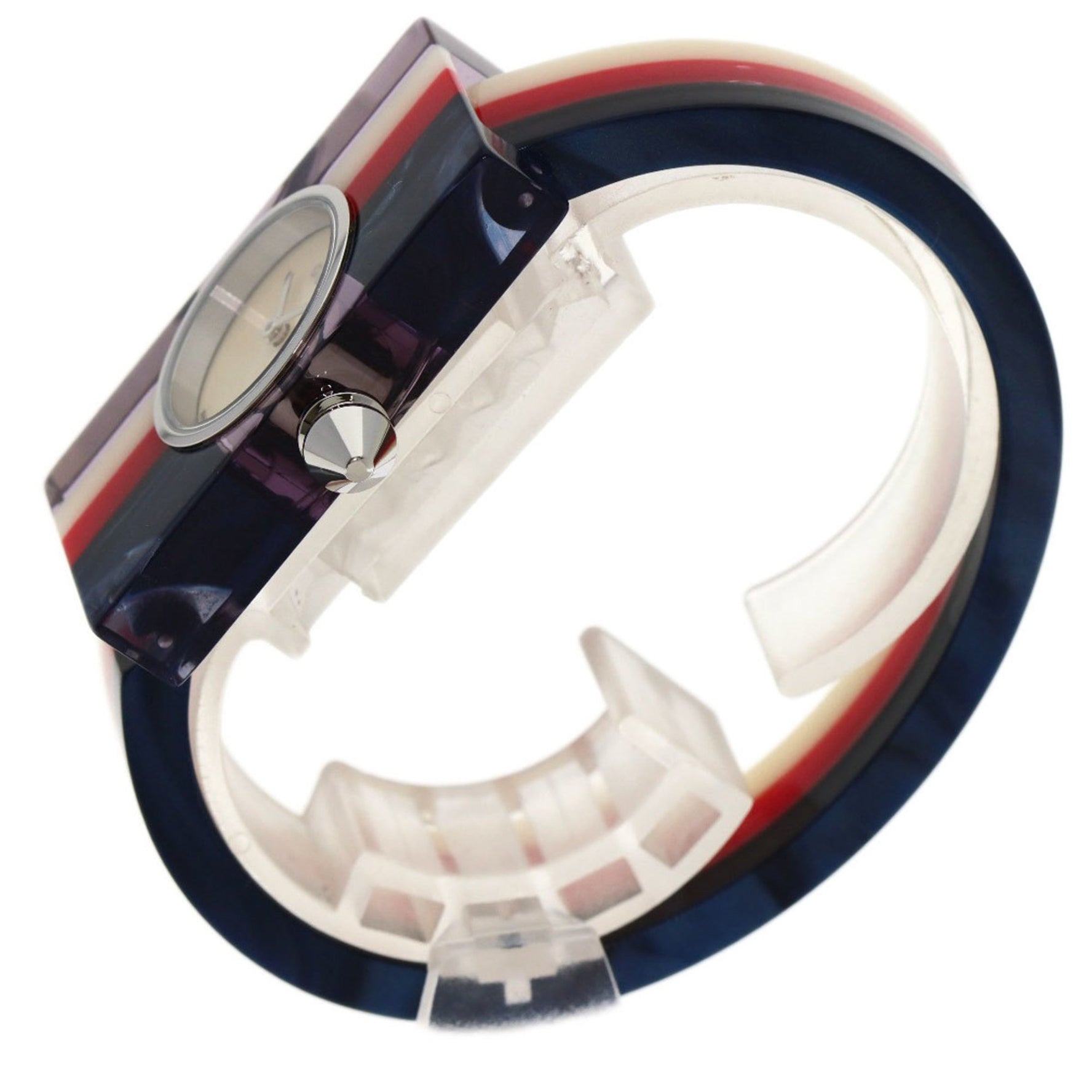 Gucci Web Watch Stainless Steel Acrylic Resin