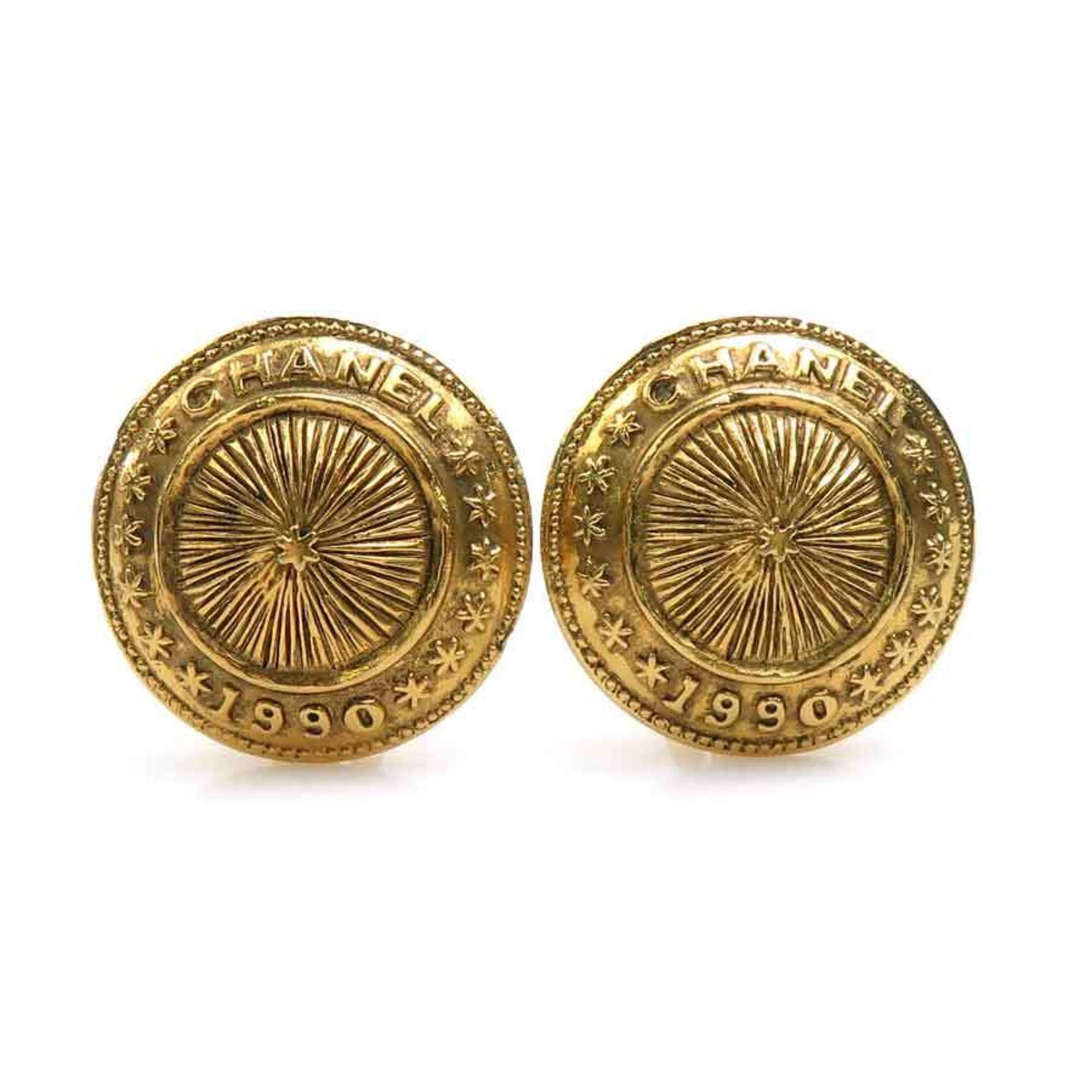CHANEL Metal Earrings