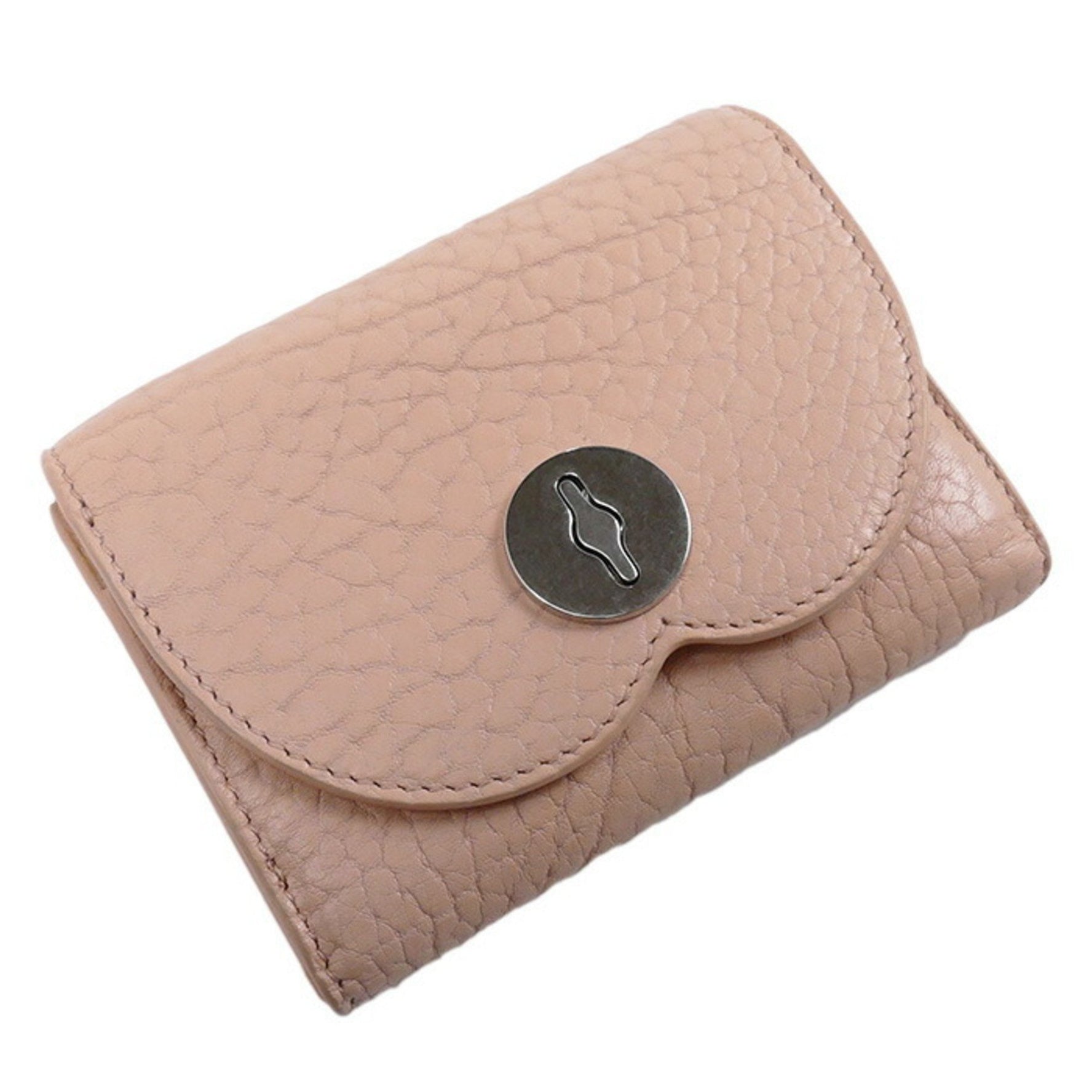BURBERRY Chess Compact Wallet Tri-fold