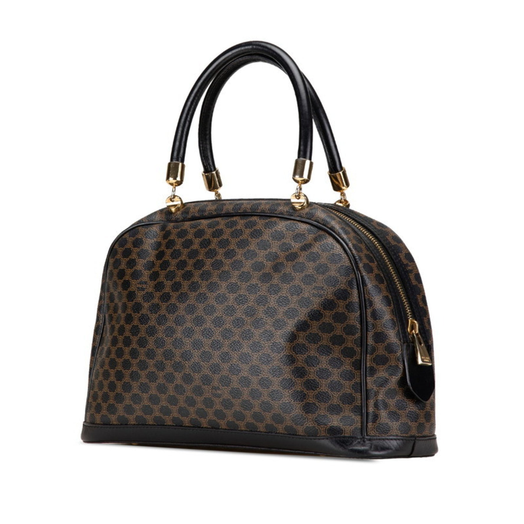 Celine Macadam Handbag PVC Leather