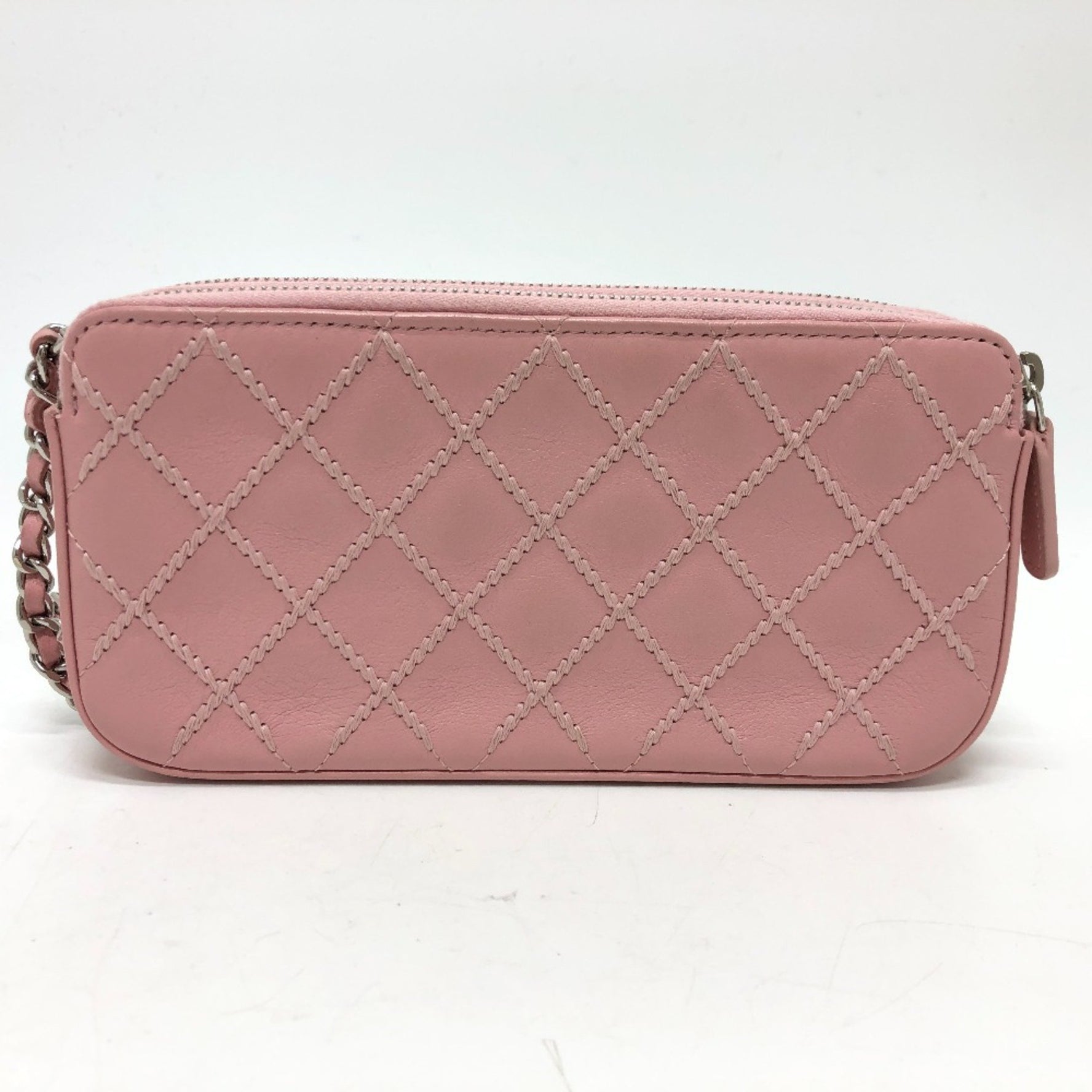 Chanel CC Mark Chain Wallet Long Wallet Shoulder Bag Lining Multicolore/SilverHardware