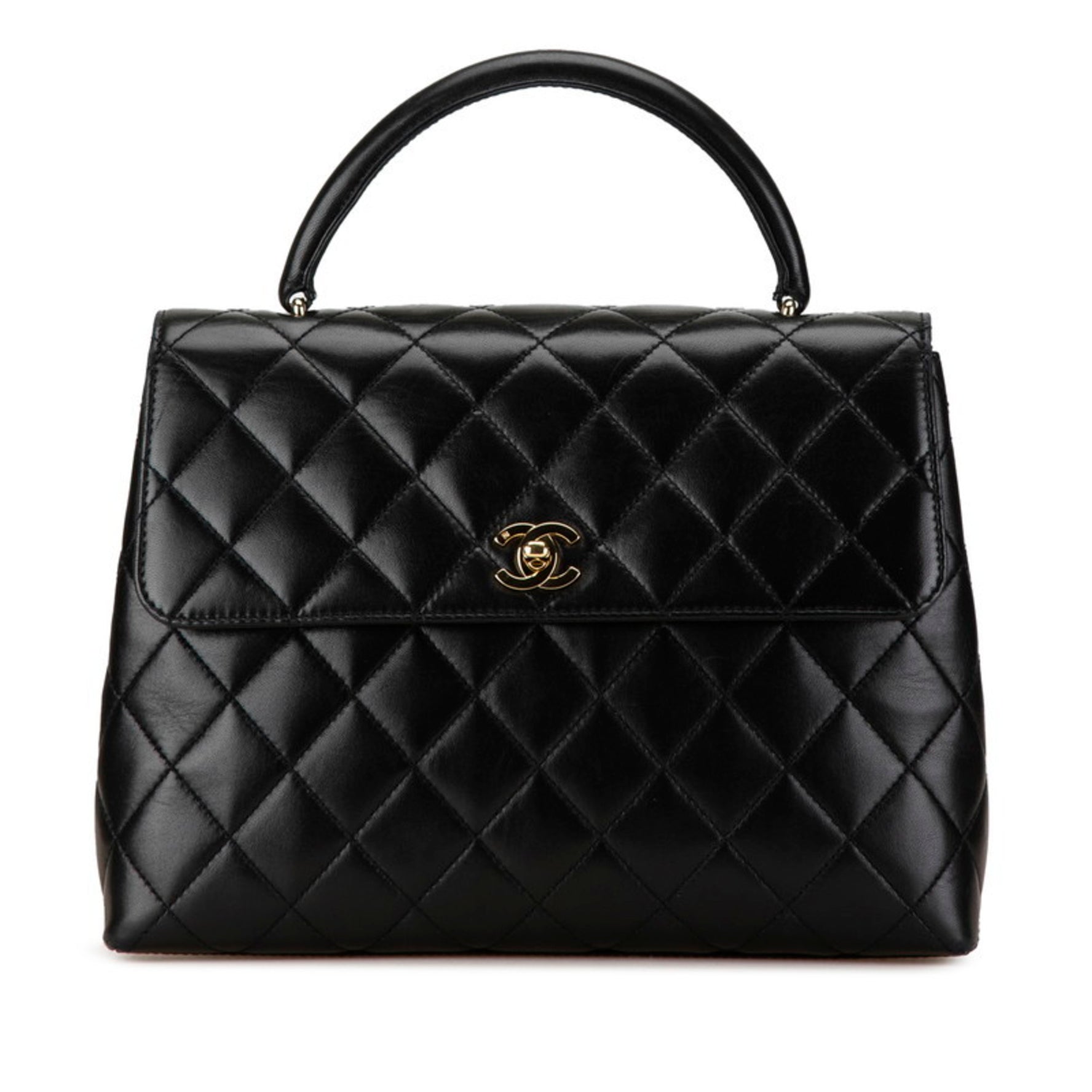 Chanel Matelasse Coco Mark Flap Bag Lambskin