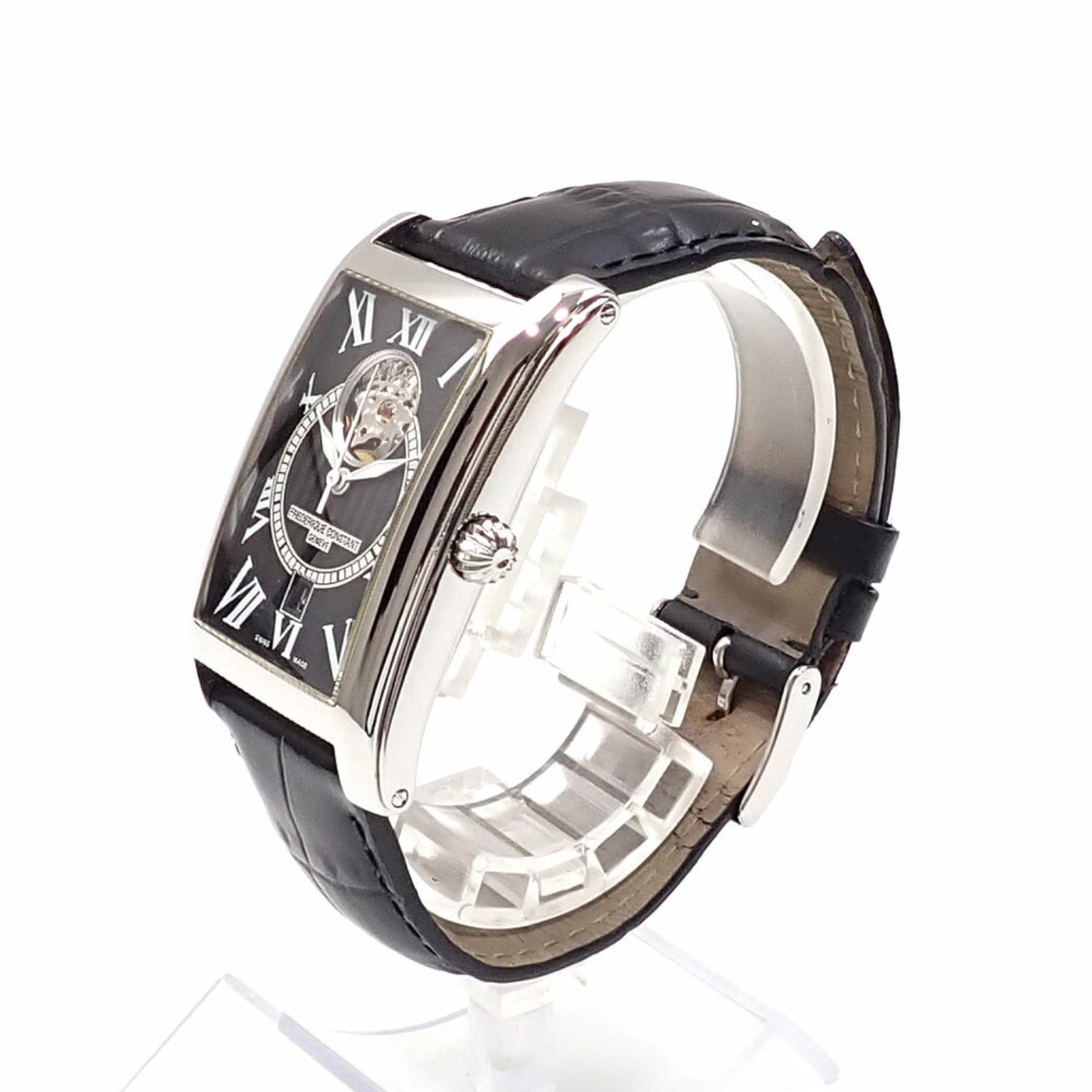 Frederique Constant Classic Cale Automatic Heartbeat Watch, Stainless Steel