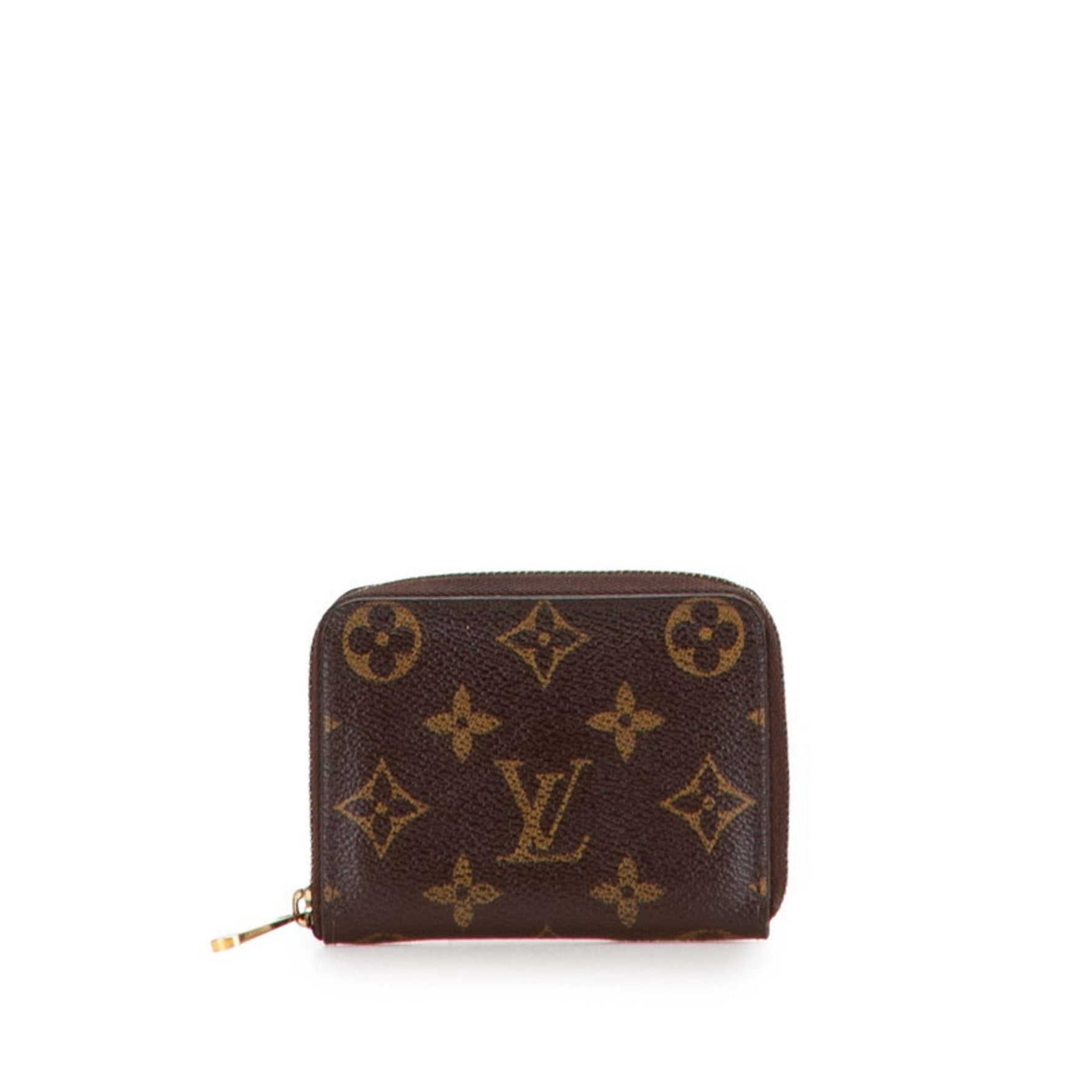 Louis Vuitton Monogram Zippy Coin Purse Leather LOUIS VUITTON
