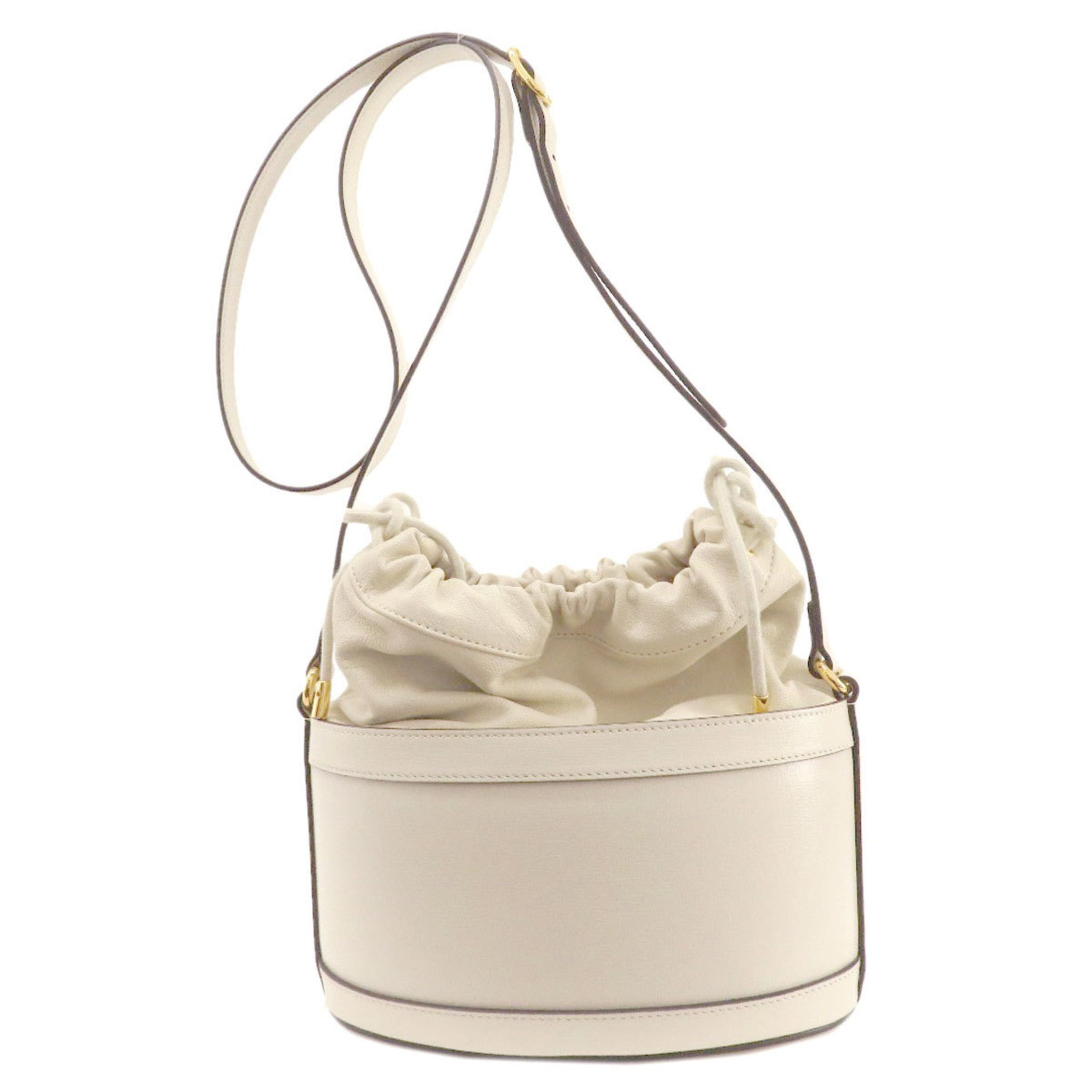 Gucci Horsebit Bucket Bag Tote Leather
