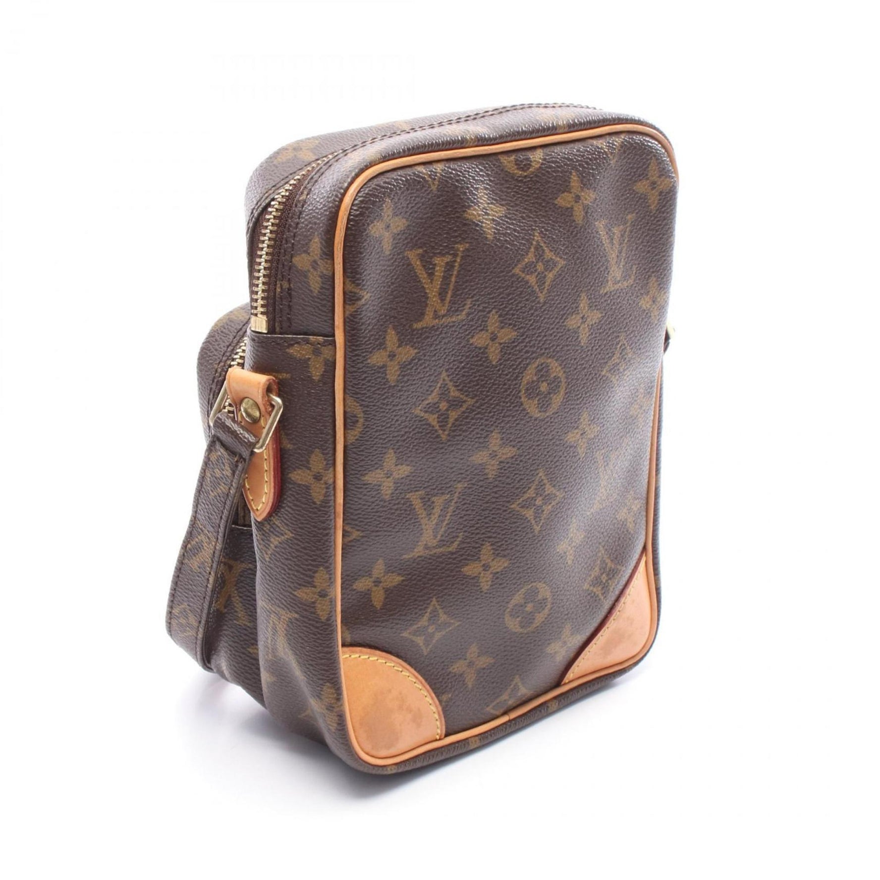 Louis Vuitton Amazon Shoulder Bag, Coated Canvas and Leather, Monogram, Brown