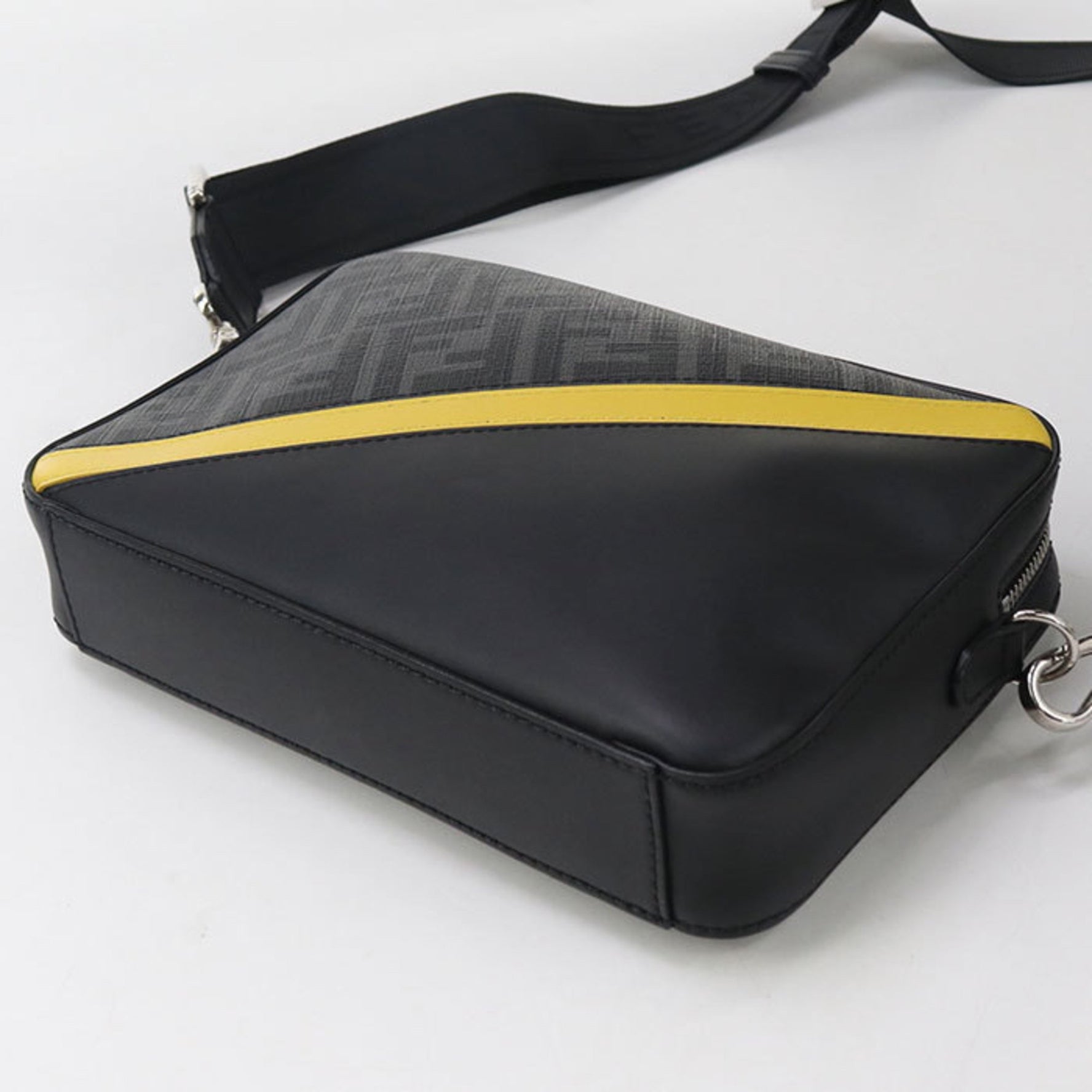 FENDI Diagonal Shoulder Bag ALKA with Camera Case
