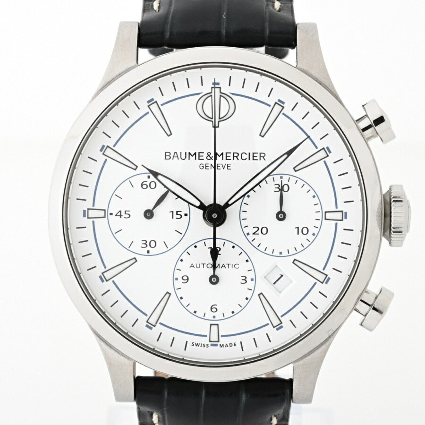 Baume & Mercier Capeland Anniversary of Japan's Landing Model White Automatic Watch